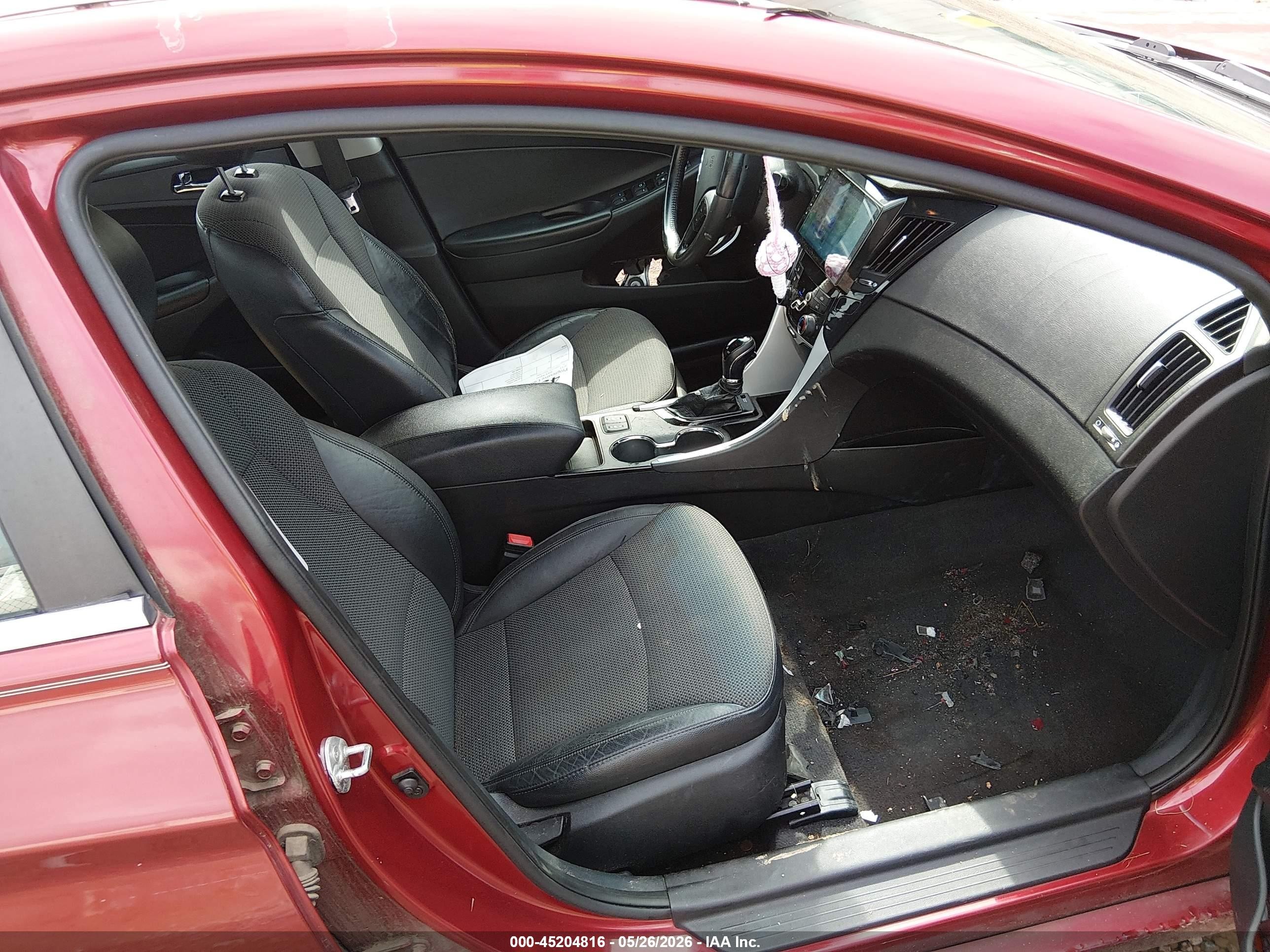 2013 Hyundai Sonata Se Red vin: 5NPEC4AC3DH514995