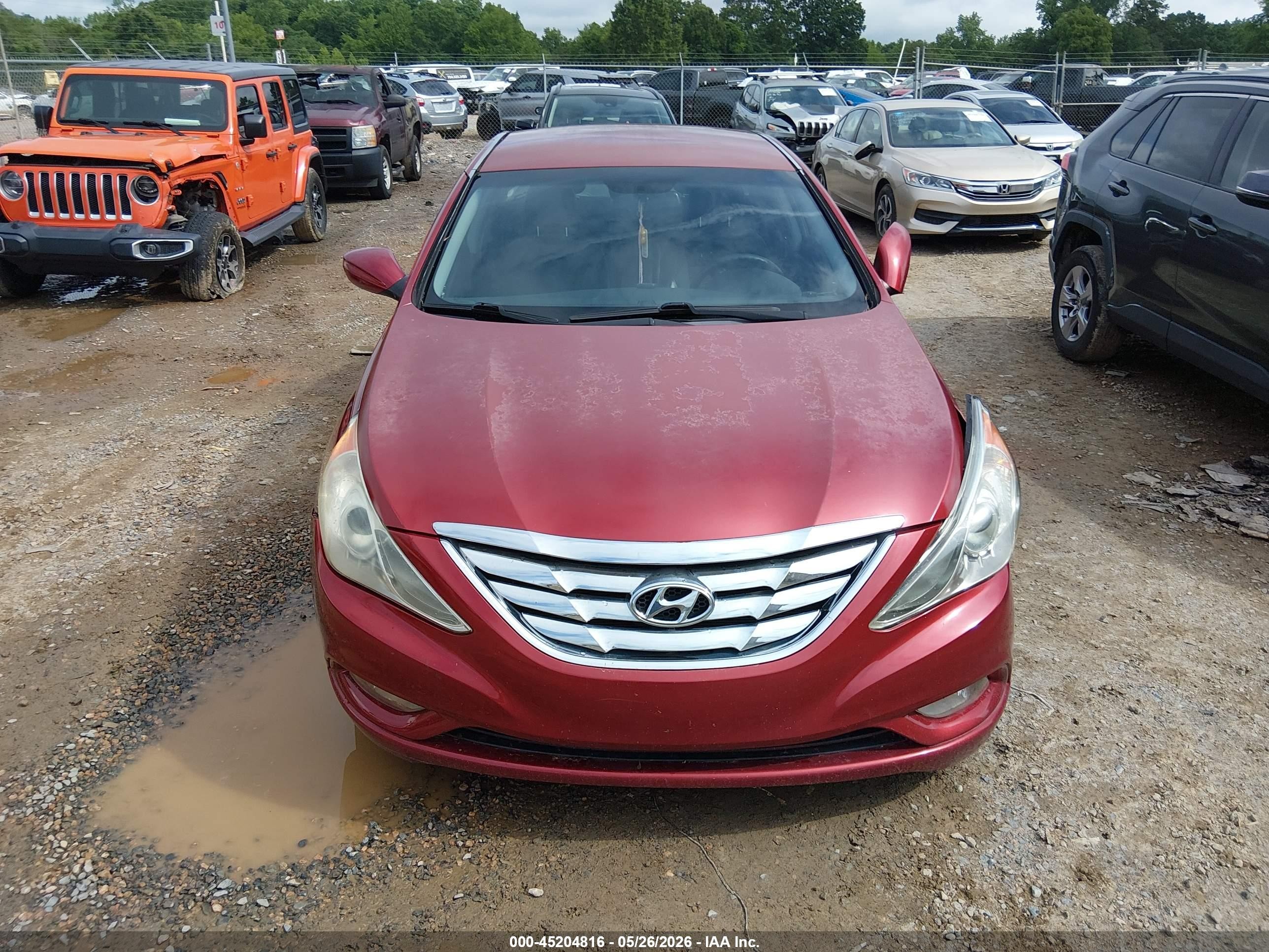2013 Hyundai Sonata Se Red vin: 5NPEC4AC3DH514995