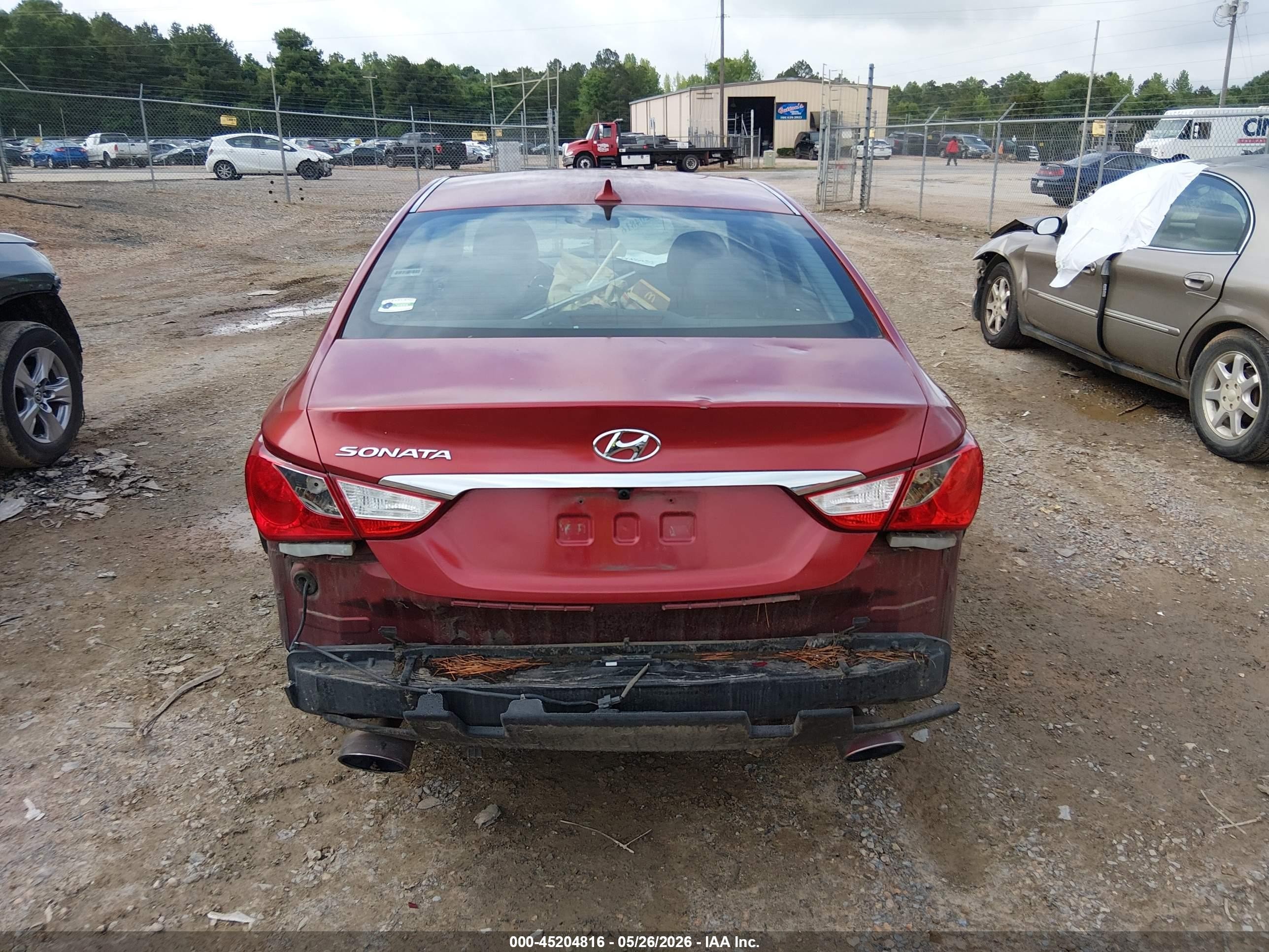 2013 Hyundai Sonata Se Red vin: 5NPEC4AC3DH514995