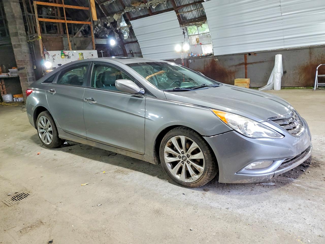 2013 Hyundai Sonata Se Серый vin: 5NPEC4AC3DH516925