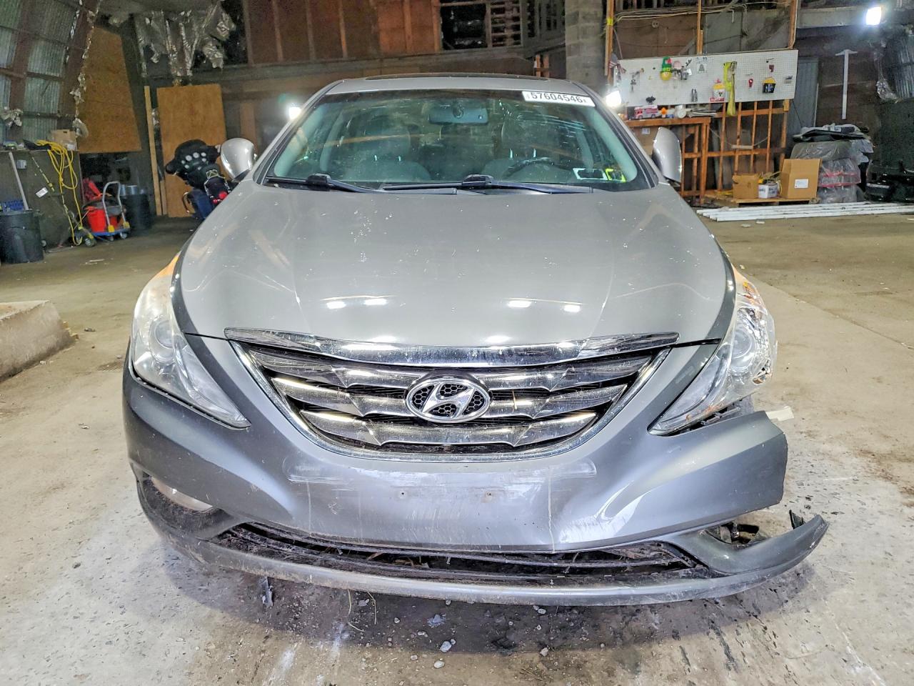 2013 Hyundai Sonata Se Серый vin: 5NPEC4AC3DH516925