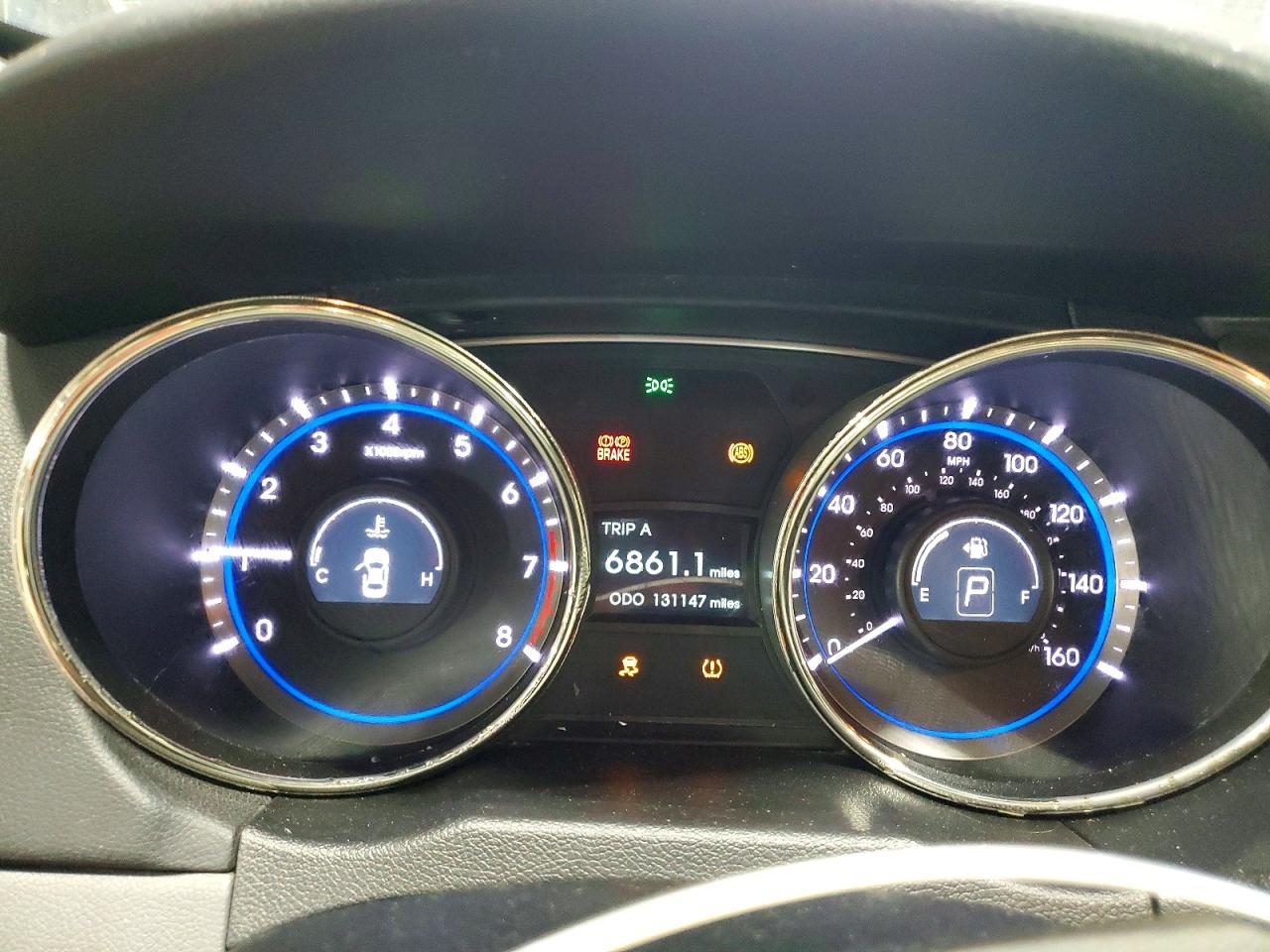 2013 Hyundai Sonata Se Серый vin: 5NPEC4AC3DH516925