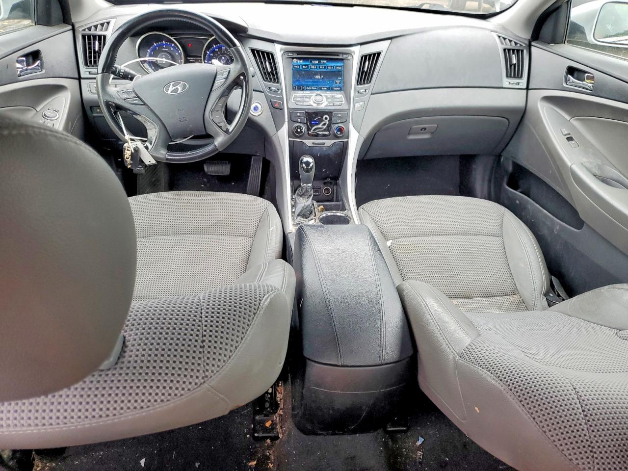 2013 Hyundai Sonata Se Silver vin: 5NPEC4AC3DH526743