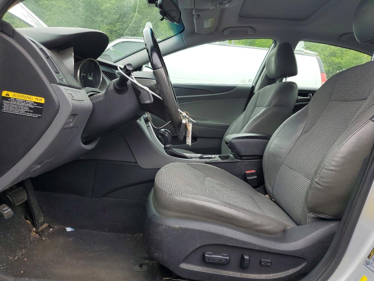 2013 Hyundai Sonata Se Silver vin: 5NPEC4AC3DH526743