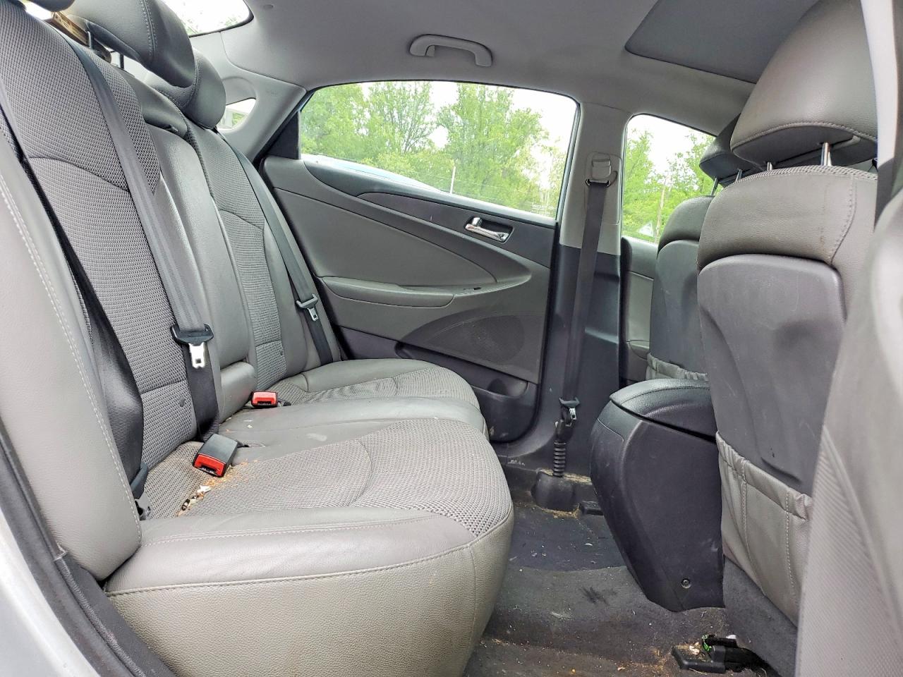 2013 Hyundai Sonata Se Silver vin: 5NPEC4AC3DH526743