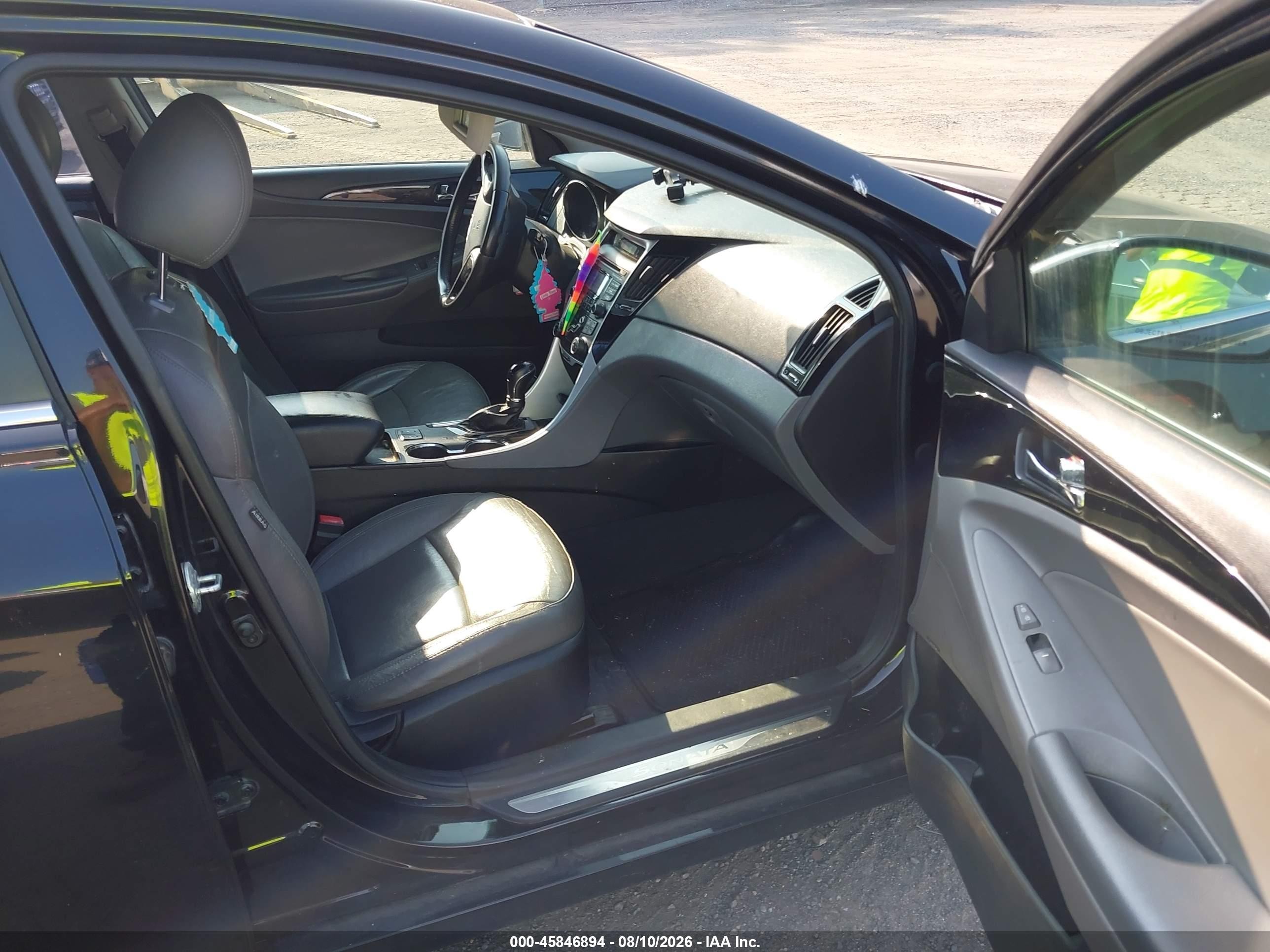 2013 Hyundai Sonata Limited Black vin: 5NPEC4AC3DH528430