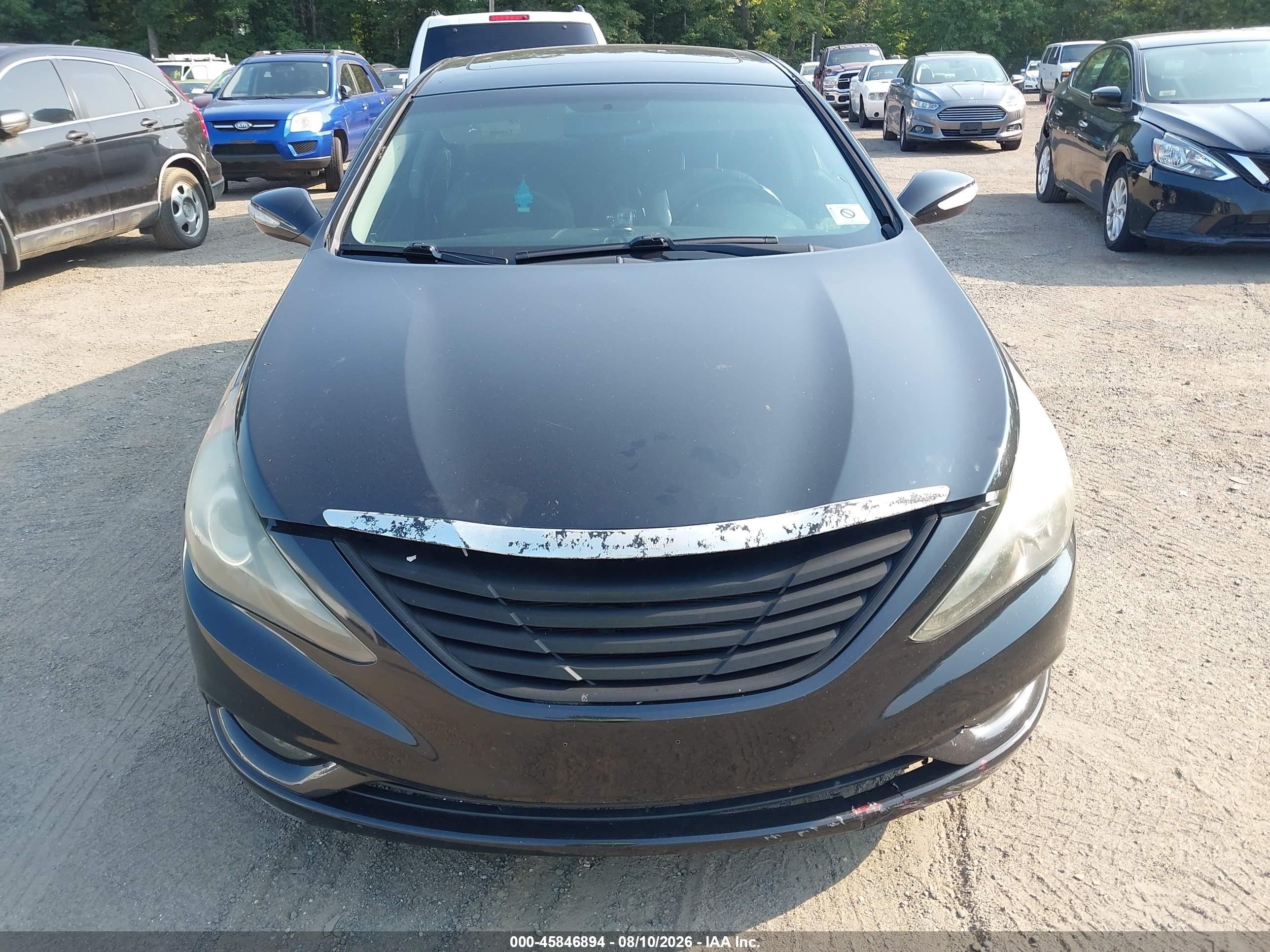 2013 Hyundai Sonata Limited Black vin: 5NPEC4AC3DH528430