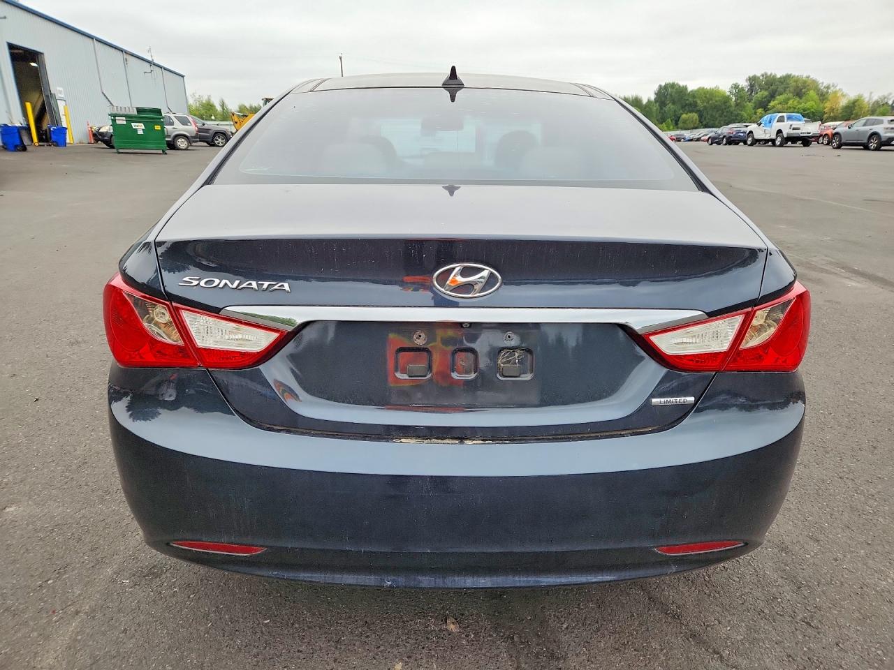 2013 Hyundai Sonata Limited Blue vin: 5NPEC4AC3DH534017