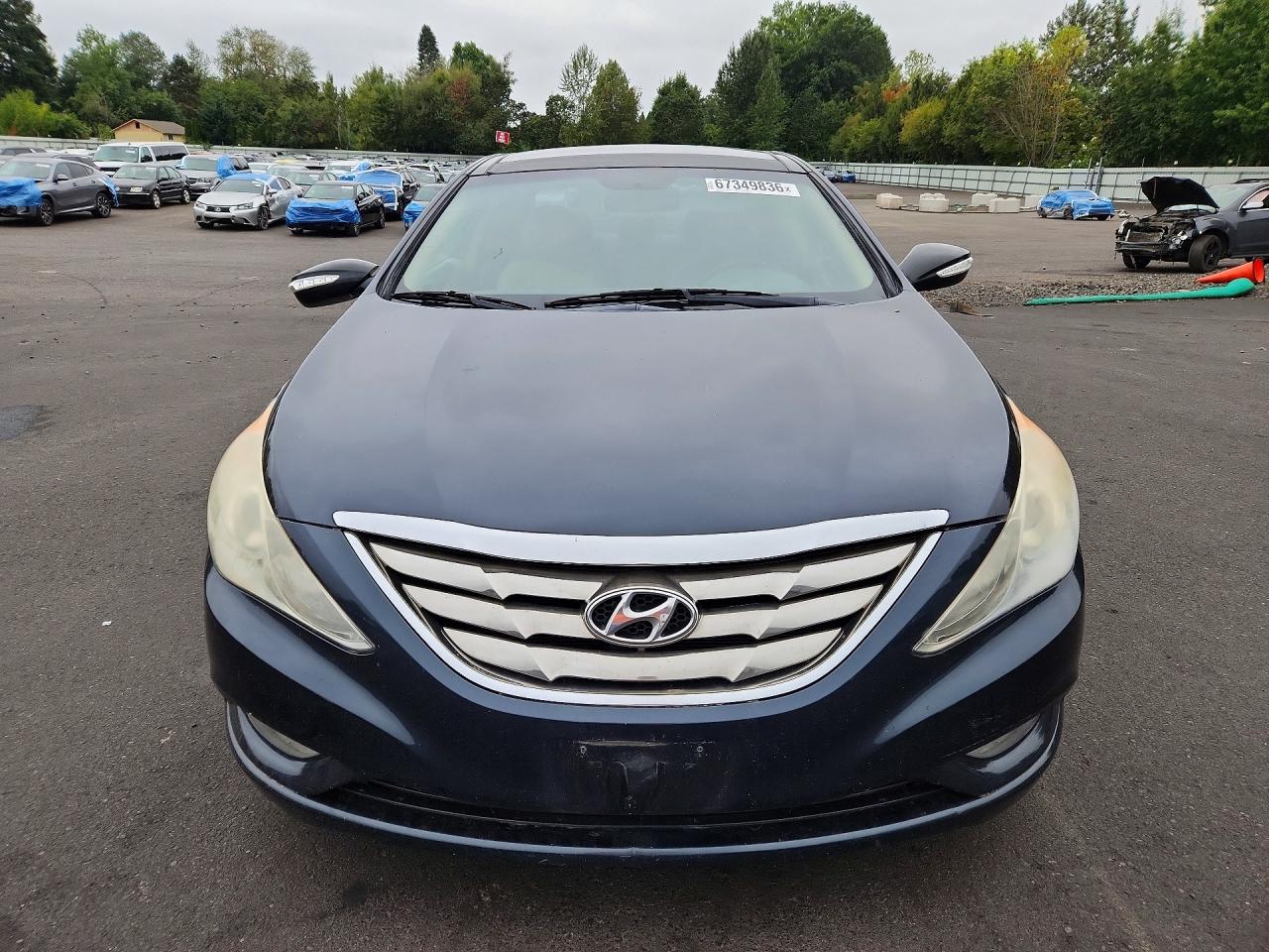 2013 Hyundai Sonata Limited Blue vin: 5NPEC4AC3DH534017