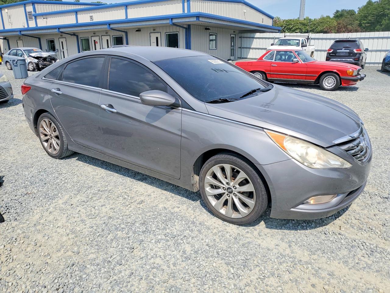 2013 Hyundai Sonata Se Серый vin: 5NPEC4AC3DH550332