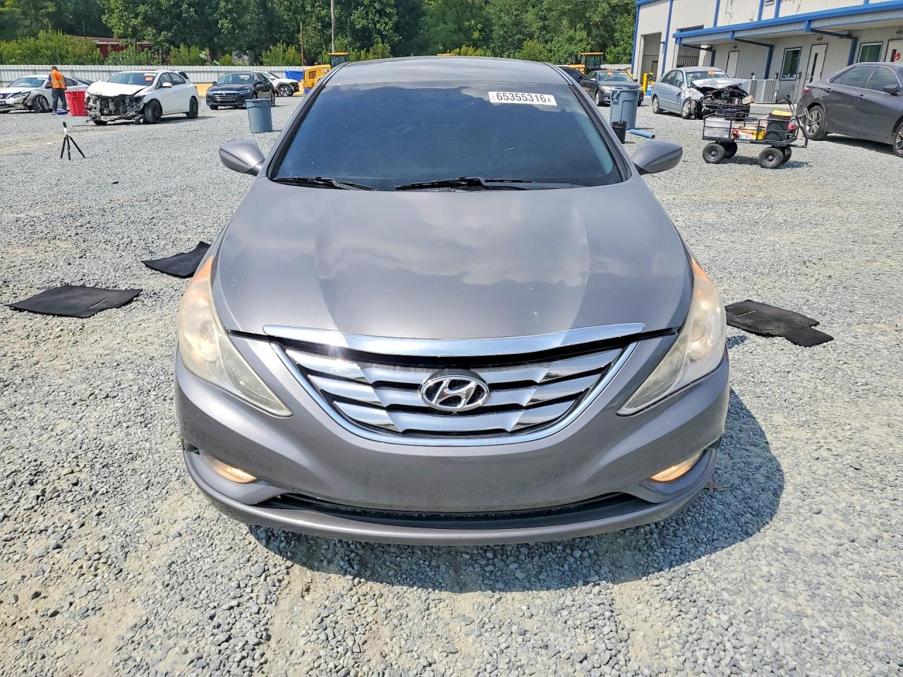 2013 Hyundai Sonata Se Серый vin: 5NPEC4AC3DH550332