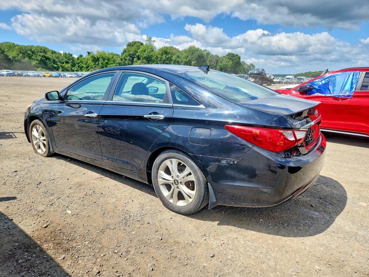 2013 Hyundai Sonata Limited Черный vin: 5NPEC4AC3DH552159