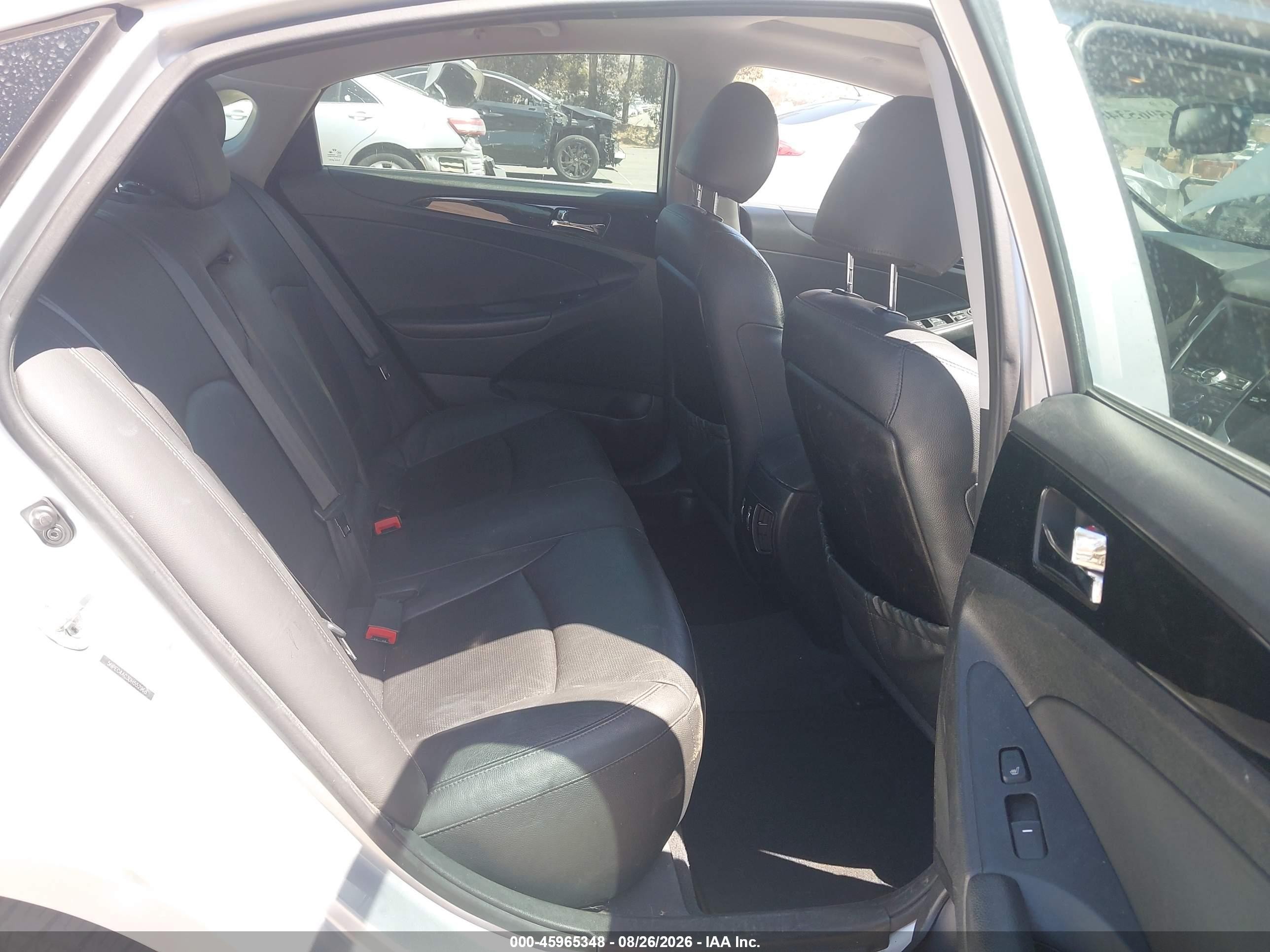 2013 Hyundai Sonata Limited Silver vin: 5NPEC4AC3DH552968