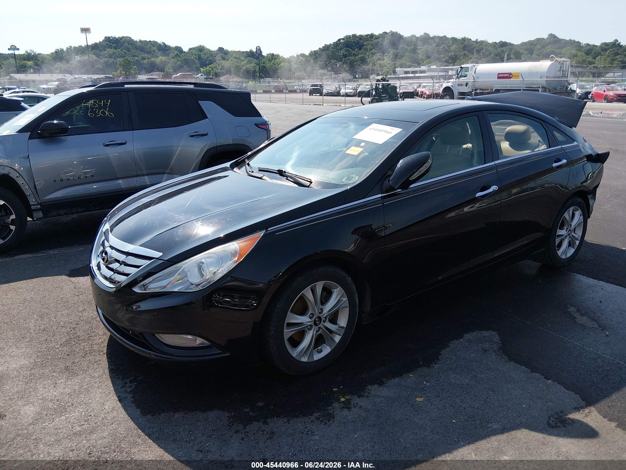 2013 Hyundai Sonata Limited Black vin: 5NPEC4AC3DH558382