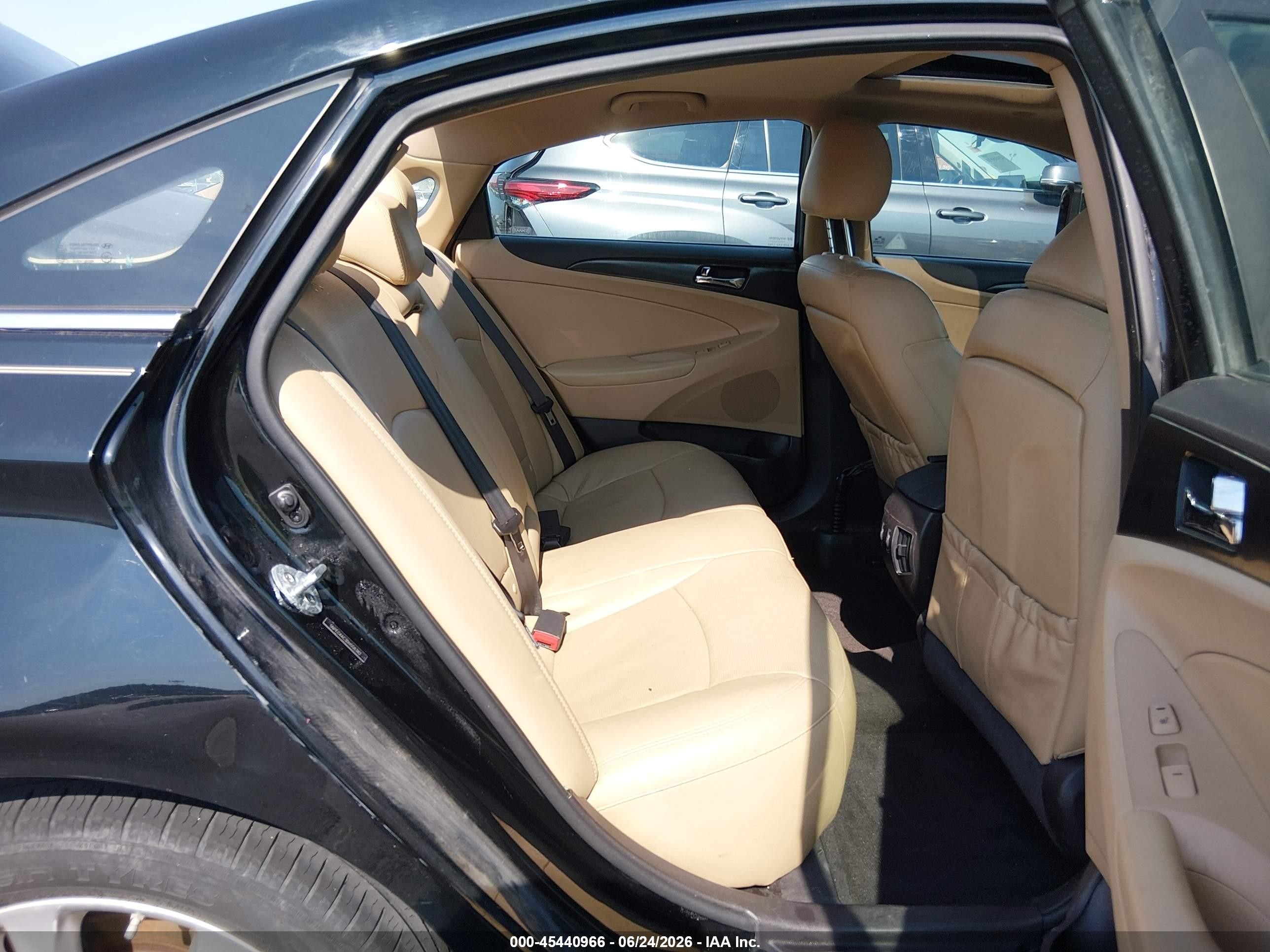2013 Hyundai Sonata Limited Black vin: 5NPEC4AC3DH558382