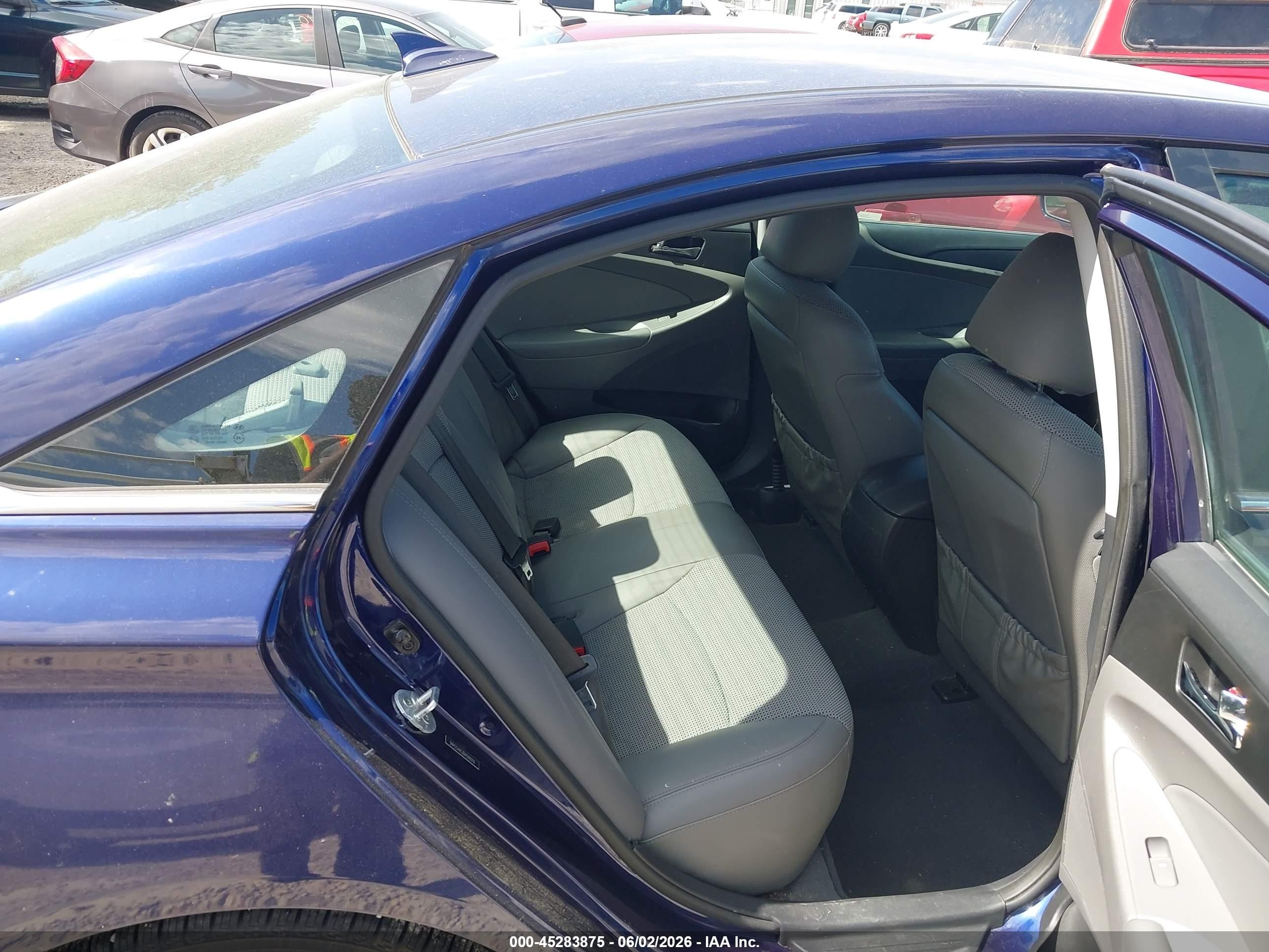 2013 Hyundai Sonata Se Blue vin: 5NPEC4AC3DH599210