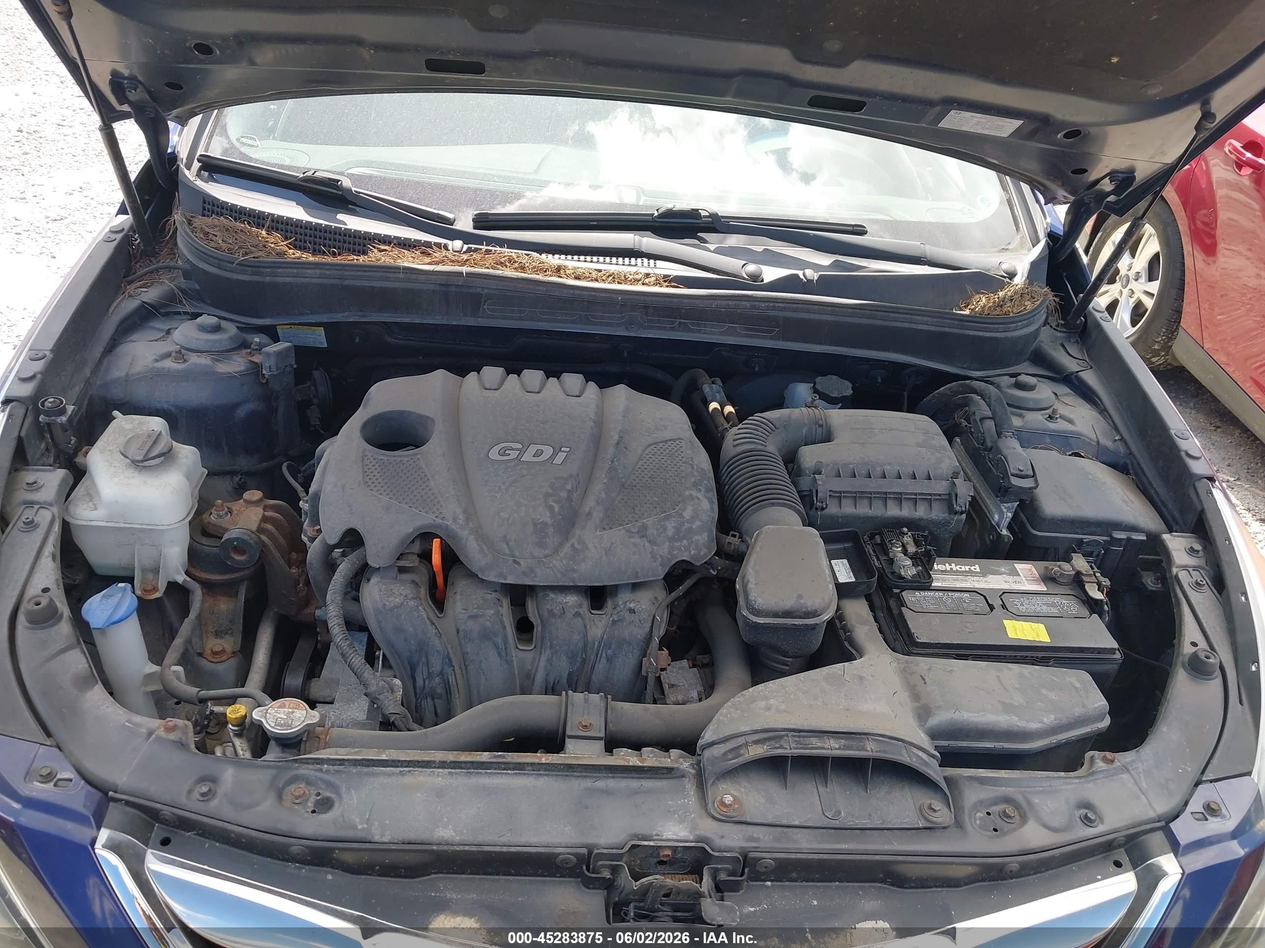 2013 Hyundai Sonata Se Blue vin: 5NPEC4AC3DH599210