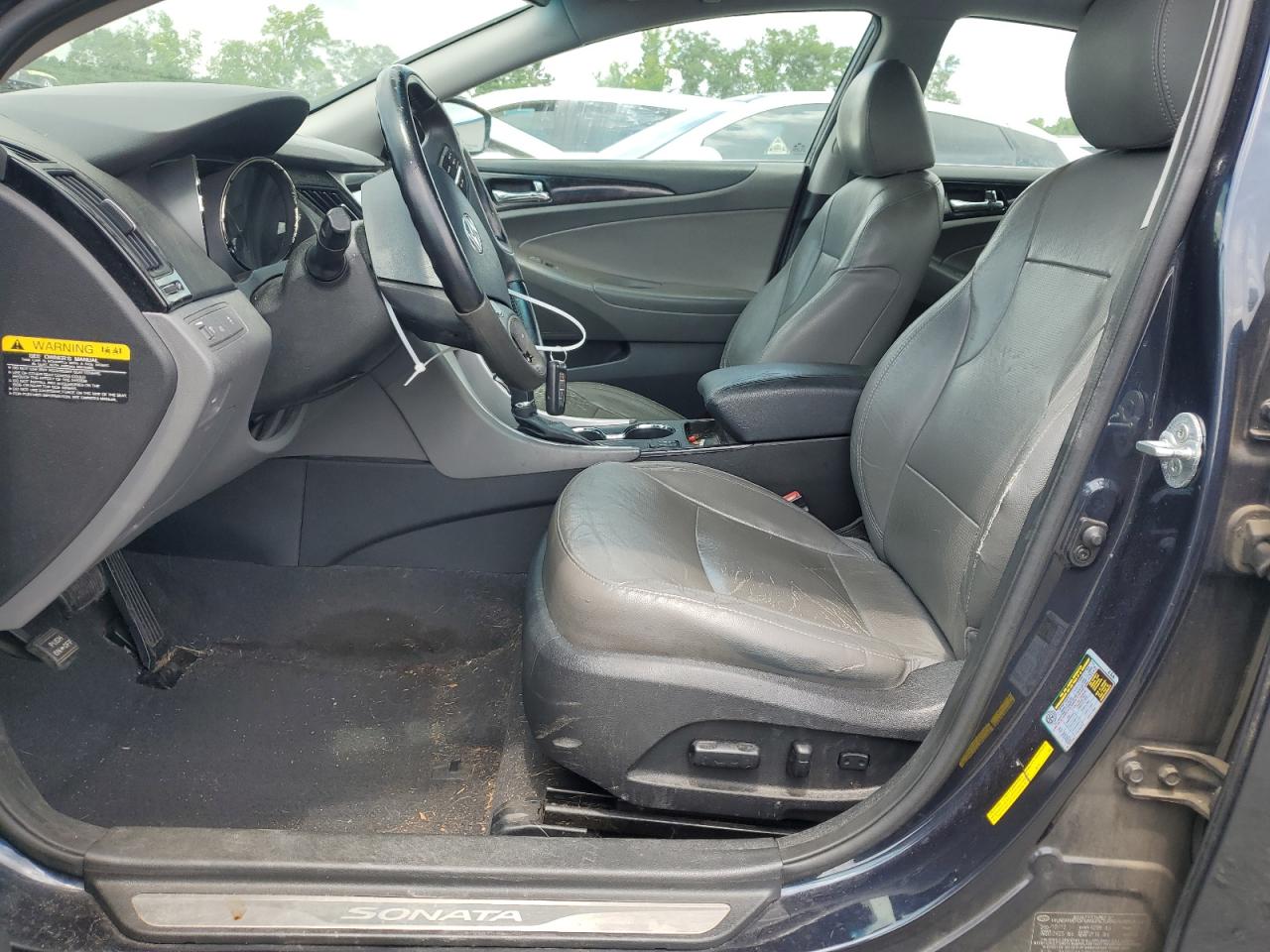 2013 Hyundai Sonata Se Blue vin: 5NPEC4AC3DH602283