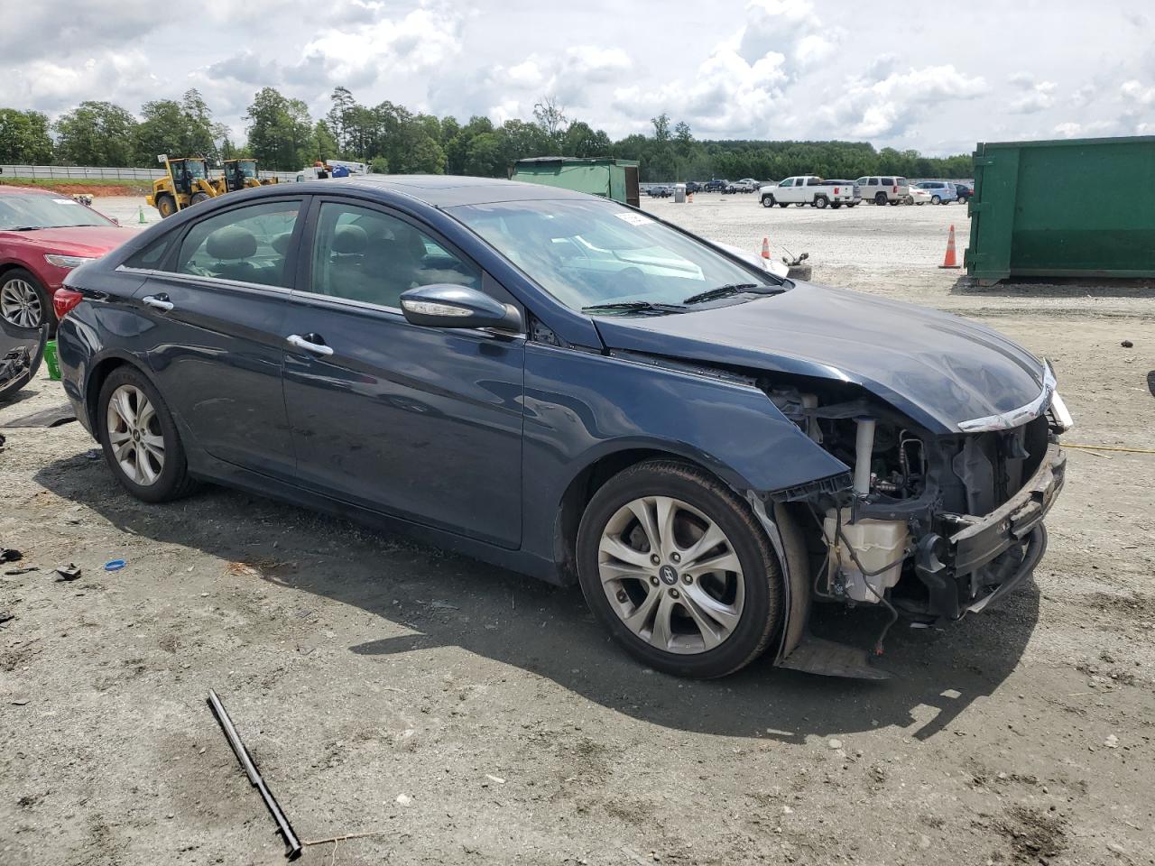 2013 Hyundai Sonata Se Blue vin: 5NPEC4AC3DH602283
