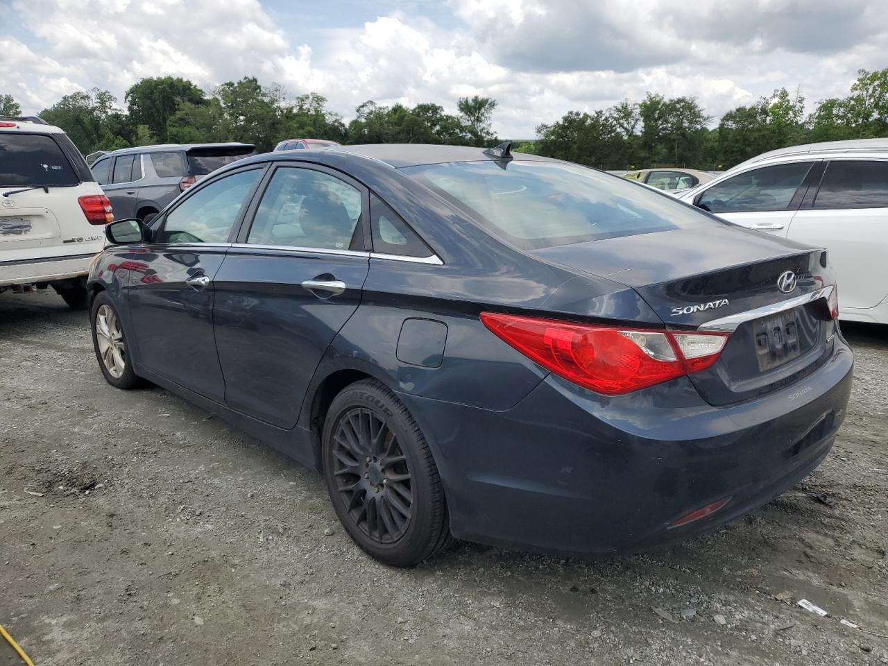2013 Hyundai Sonata Se Blue vin: 5NPEC4AC3DH602283