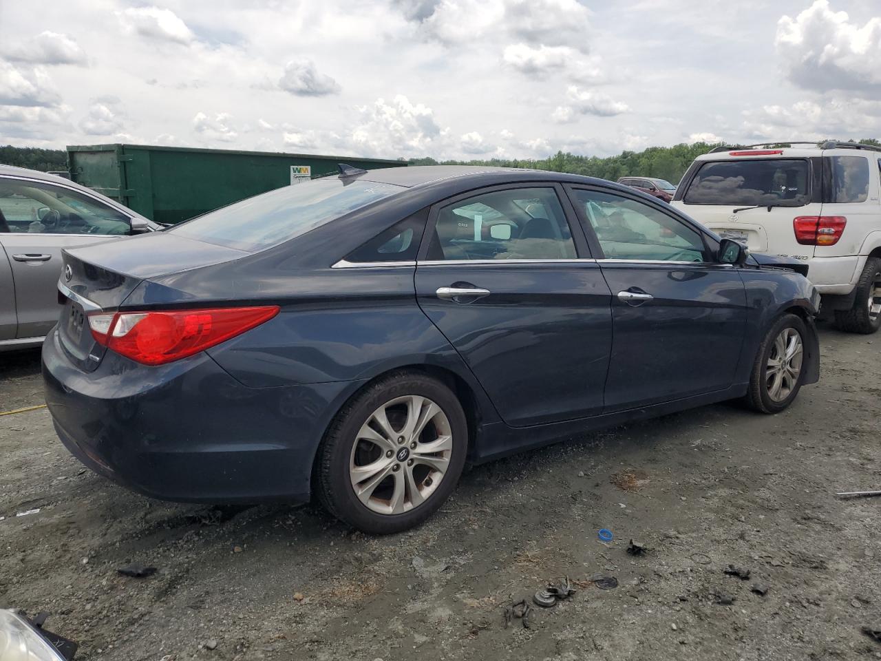2013 Hyundai Sonata Se Blue vin: 5NPEC4AC3DH602283