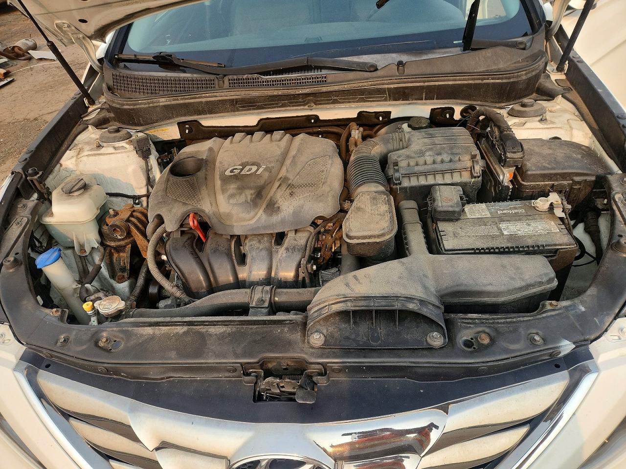 2013 Hyundai Sonata Se White vin: 5NPEC4AC3DH610917