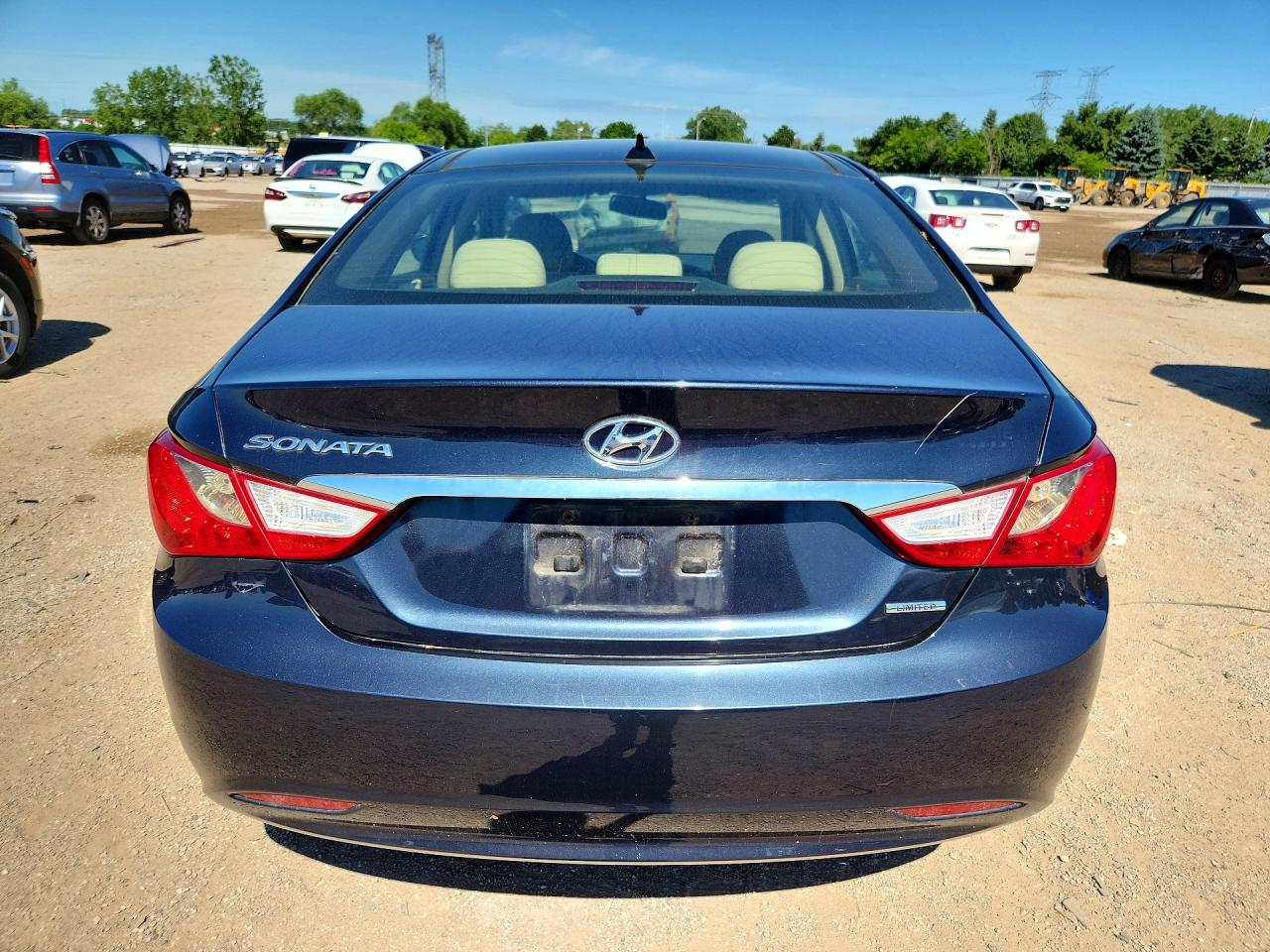 2013 Hyundai Sonata Limited Blue vin: 5NPEC4AC3DH614076