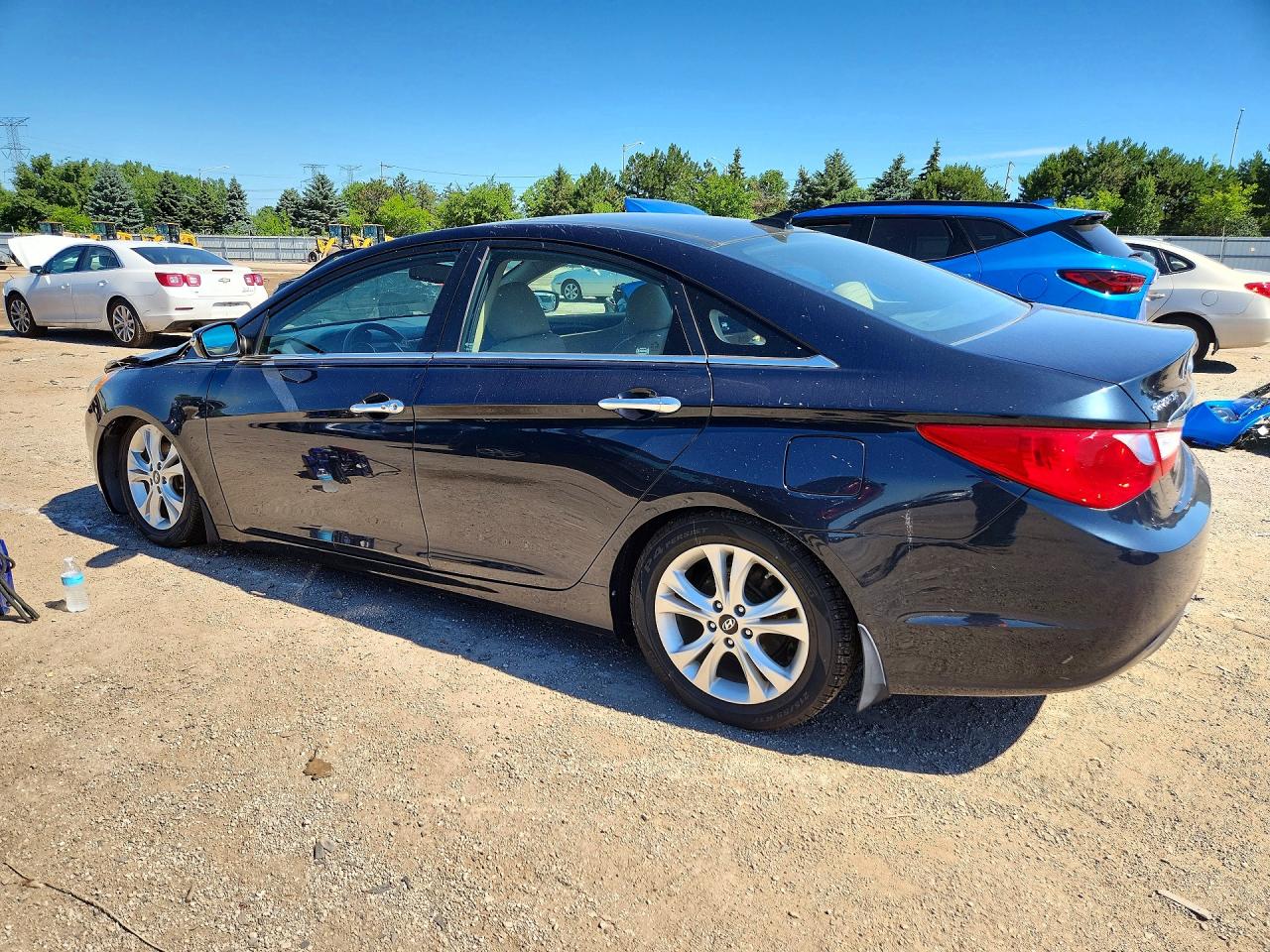 2013 Hyundai Sonata Limited Blue vin: 5NPEC4AC3DH614076