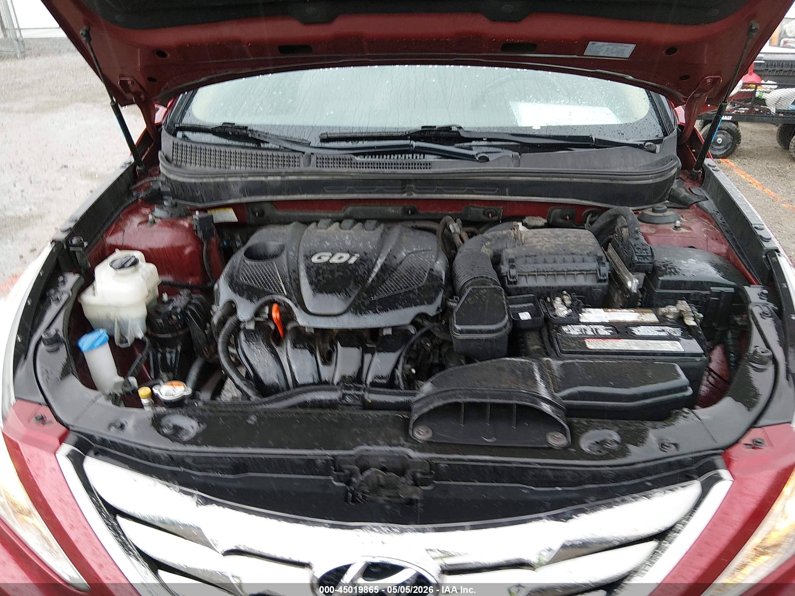 2013 Hyundai Sonata Limited Red vin: 5NPEC4AC3DH624171