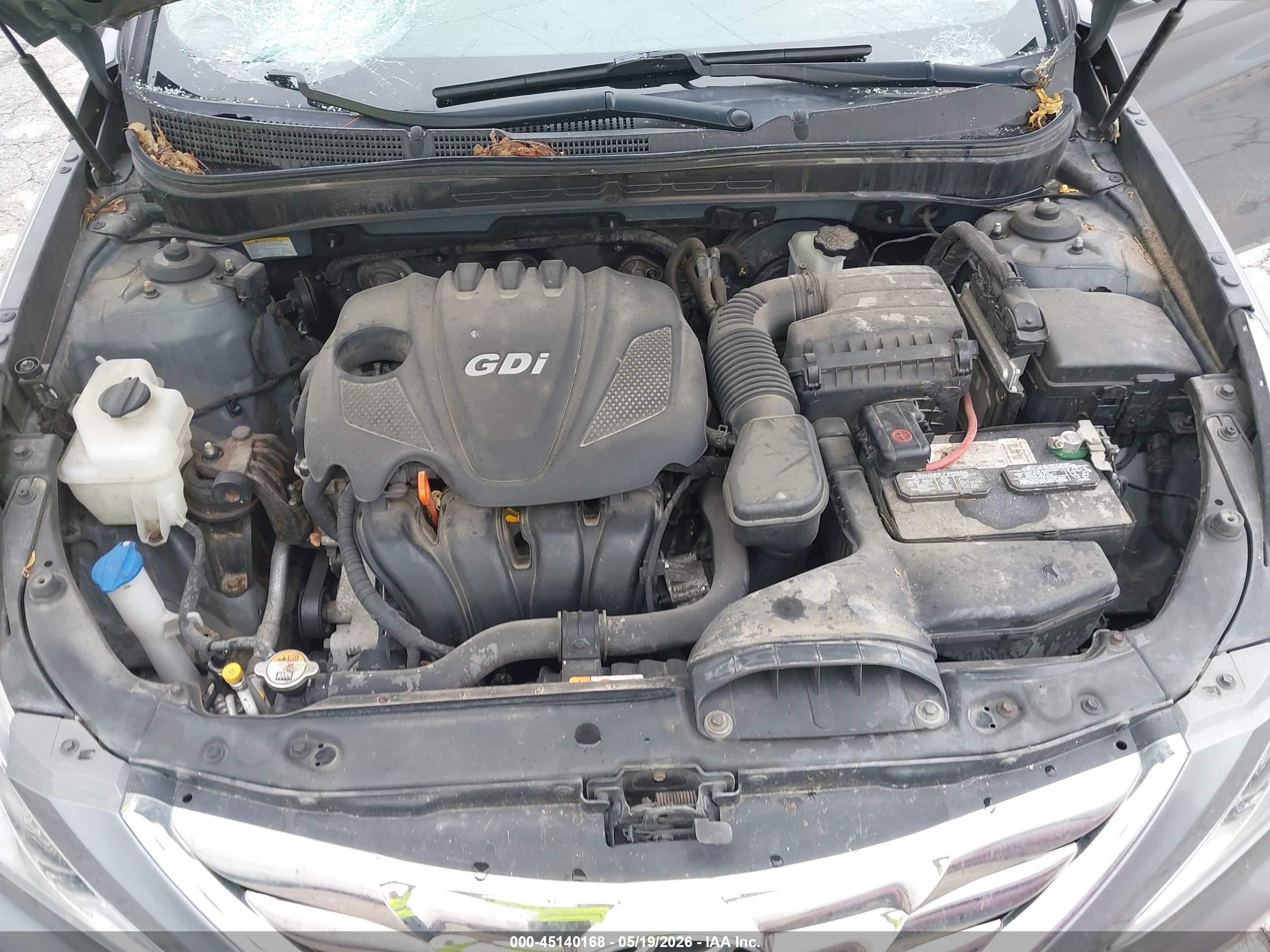 2013 Hyundai Sonata Se Gray vin: 5NPEC4AC3DH630326