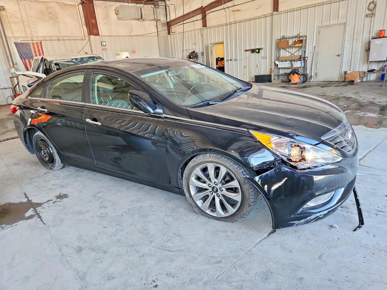 2013 Hyundai Sonata Se Black vin: 5NPEC4AC3DH641049
