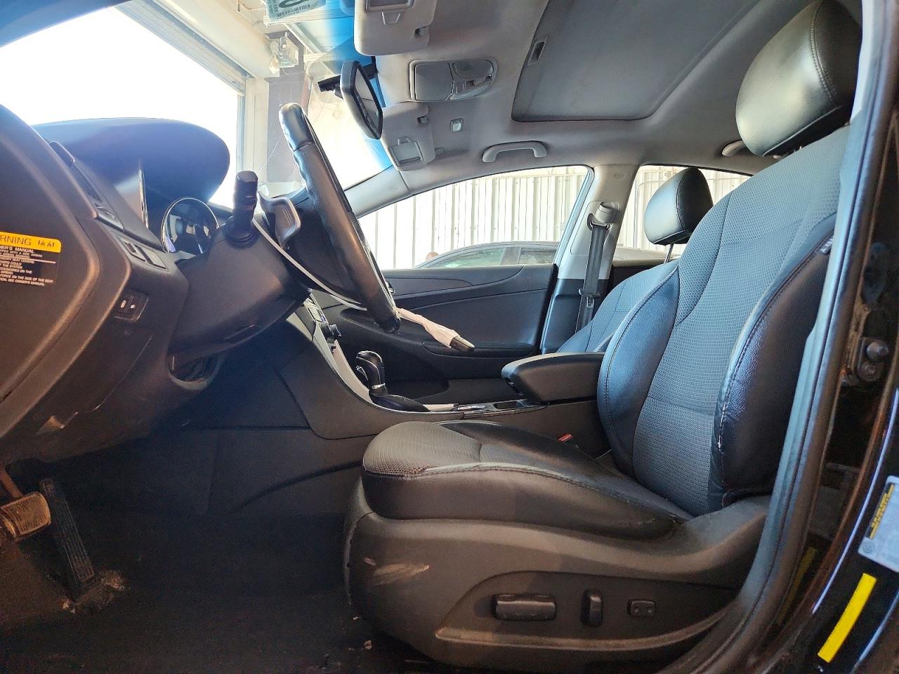 2013 Hyundai Sonata Se Black vin: 5NPEC4AC3DH641049