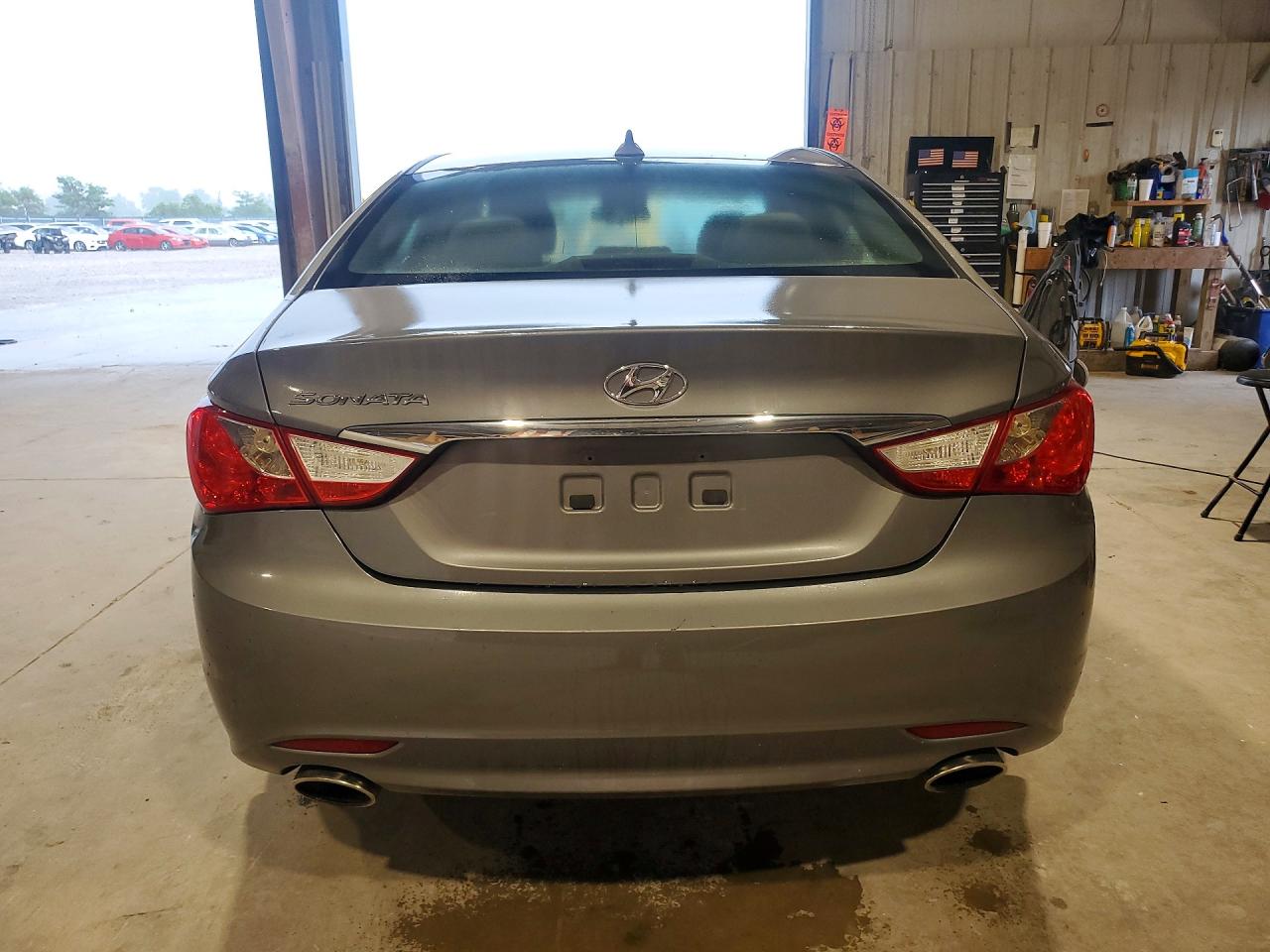 2013 Hyundai Sonata Se Gray vin: 5NPEC4AC3DH649572