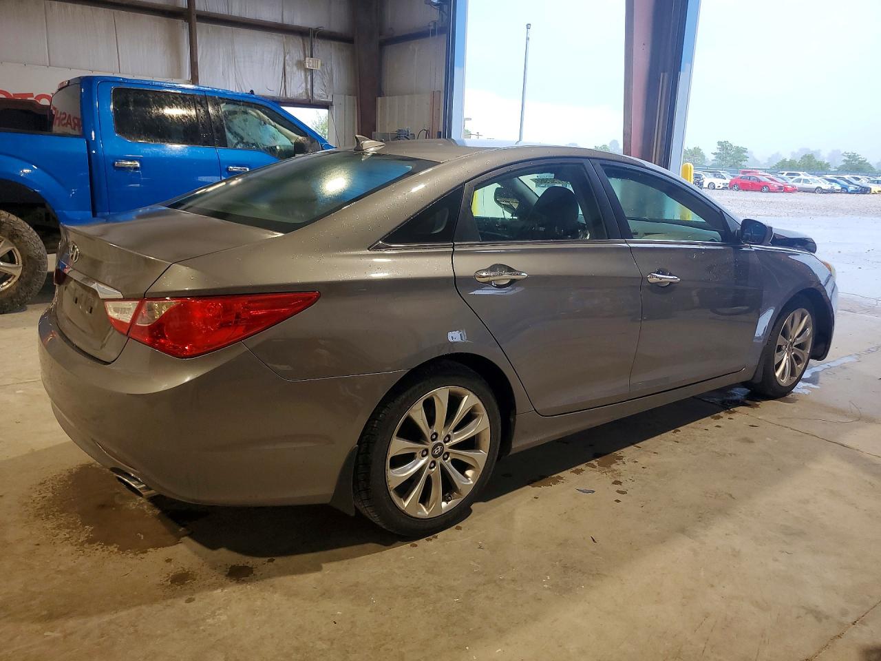 2013 Hyundai Sonata Se Gray vin: 5NPEC4AC3DH649572