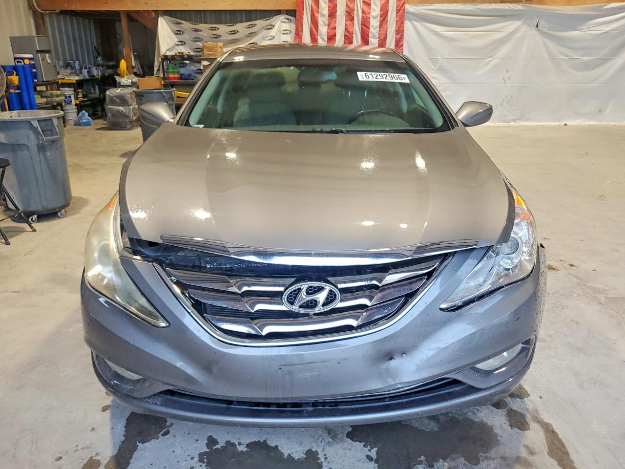 2013 Hyundai Sonata Se Gray vin: 5NPEC4AC3DH649572