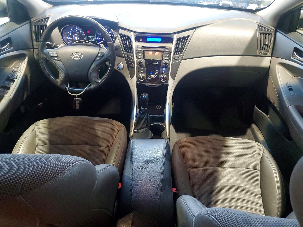 2013 Hyundai Sonata Se Gray vin: 5NPEC4AC3DH649572