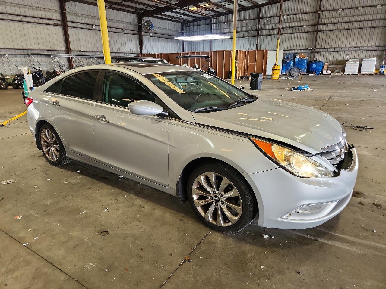 2013 Hyundai Sonata Se Серебряный vin: 5NPEC4AC3DH673208