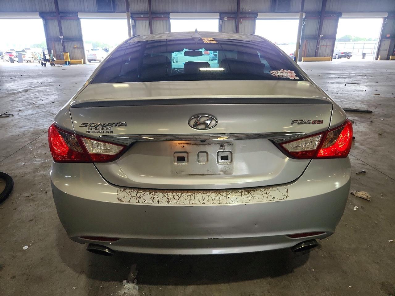 2013 Hyundai Sonata Se Серебряный vin: 5NPEC4AC3DH673208