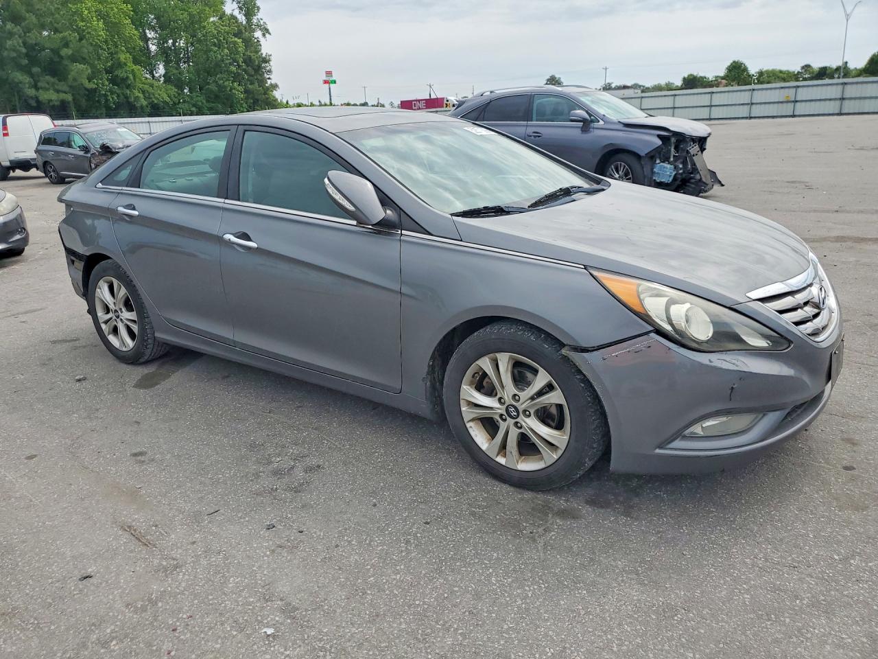 2013 Hyundai Sonata Limited Gray vin: 5NPEC4AC3DH690056