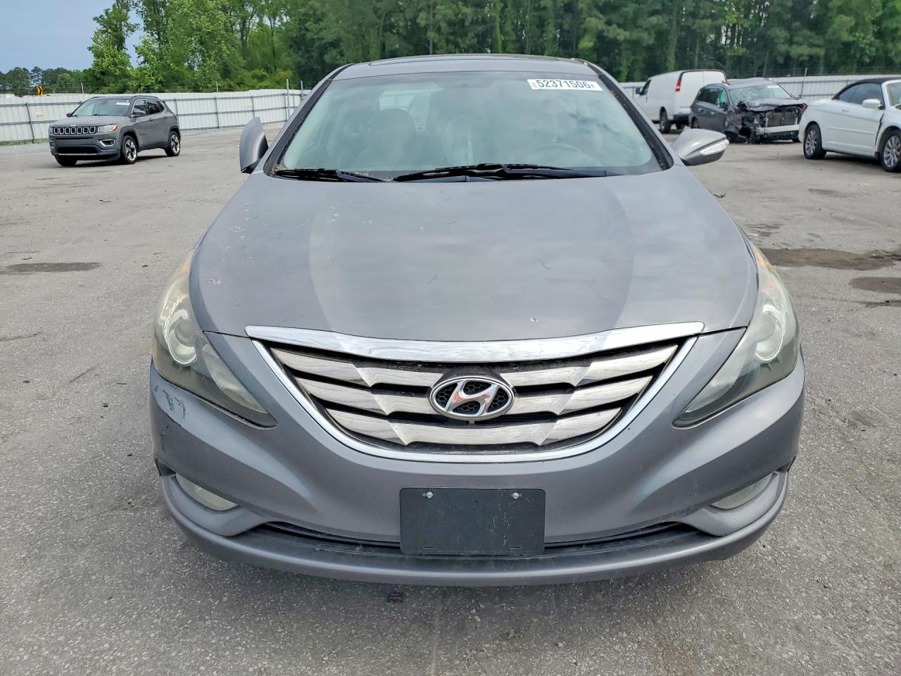 2013 Hyundai Sonata Limited Gray vin: 5NPEC4AC3DH690056