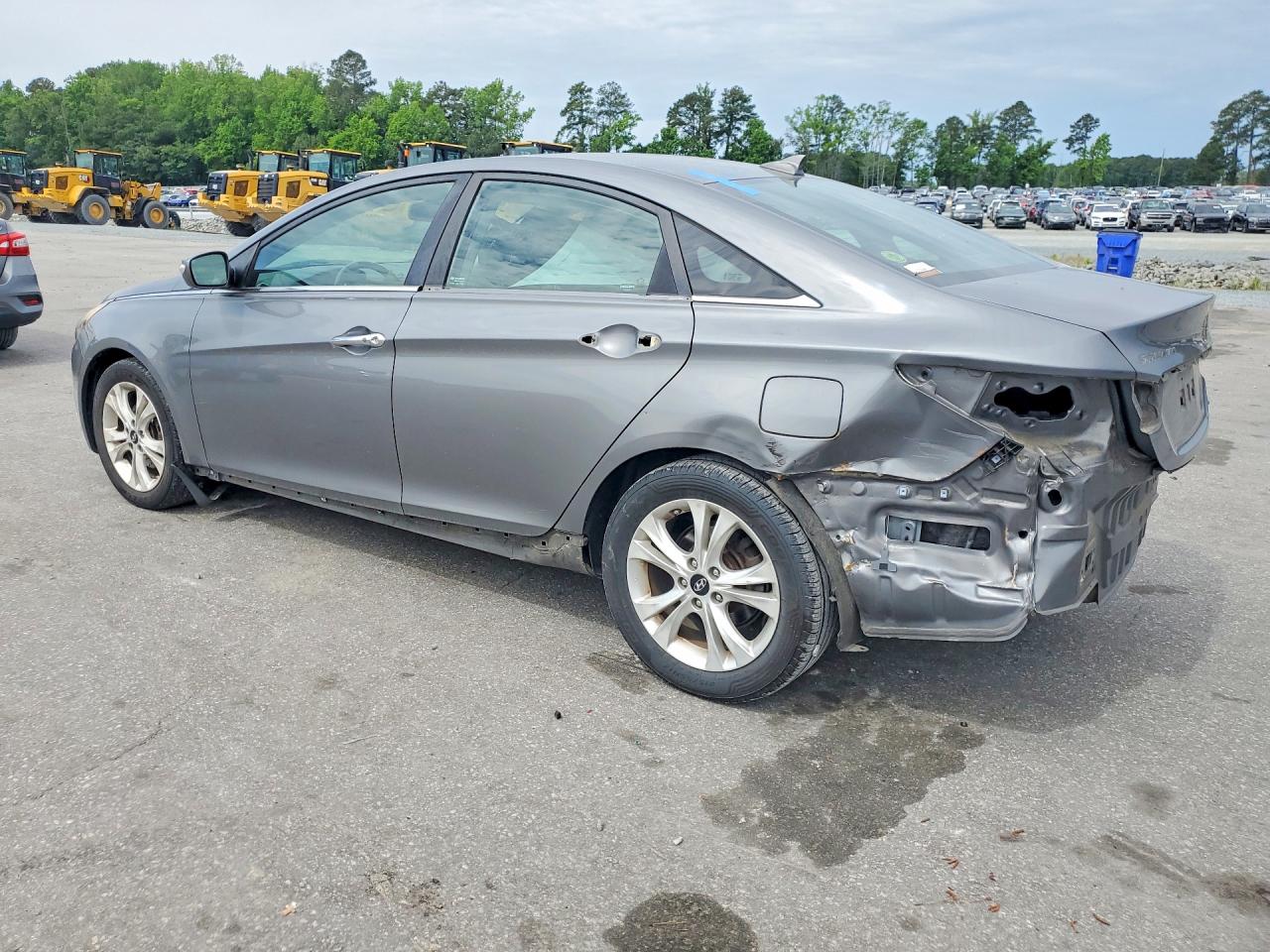 2013 Hyundai Sonata Limited Gray vin: 5NPEC4AC3DH690056