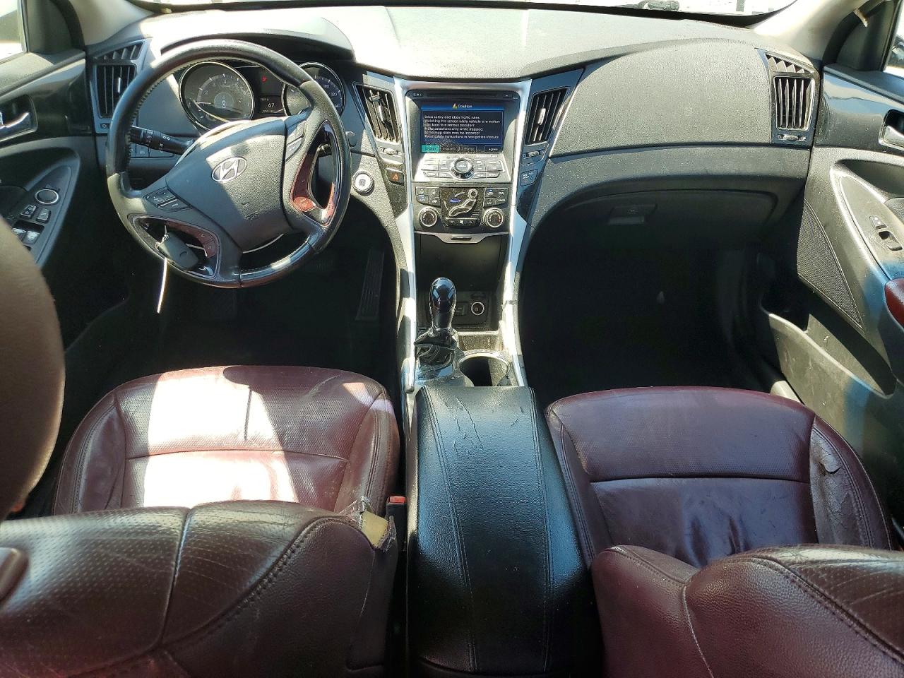 2013 Hyundai Sonata Limited White vin: 5NPEC4AC3DH693345