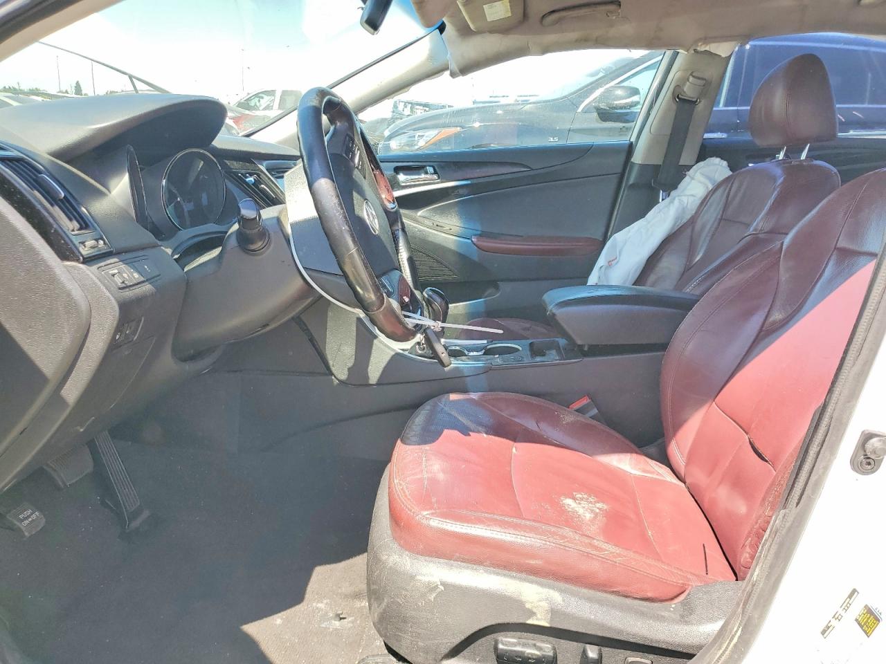 2013 Hyundai Sonata Limited White vin: 5NPEC4AC3DH693345
