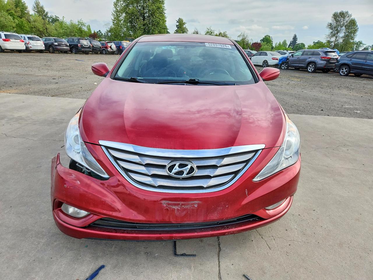 2013 Hyundai Sonata Se Красный vin: 5NPEC4AC3DH694155