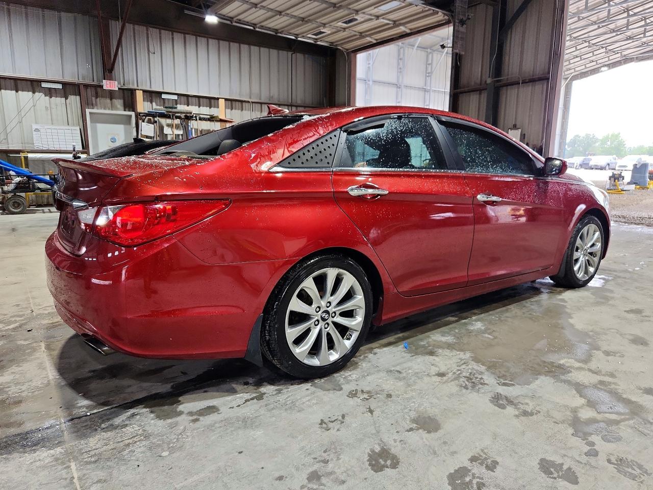 2013 Hyundai Sonata Se Burgundy vin: 5NPEC4AC3DH703520