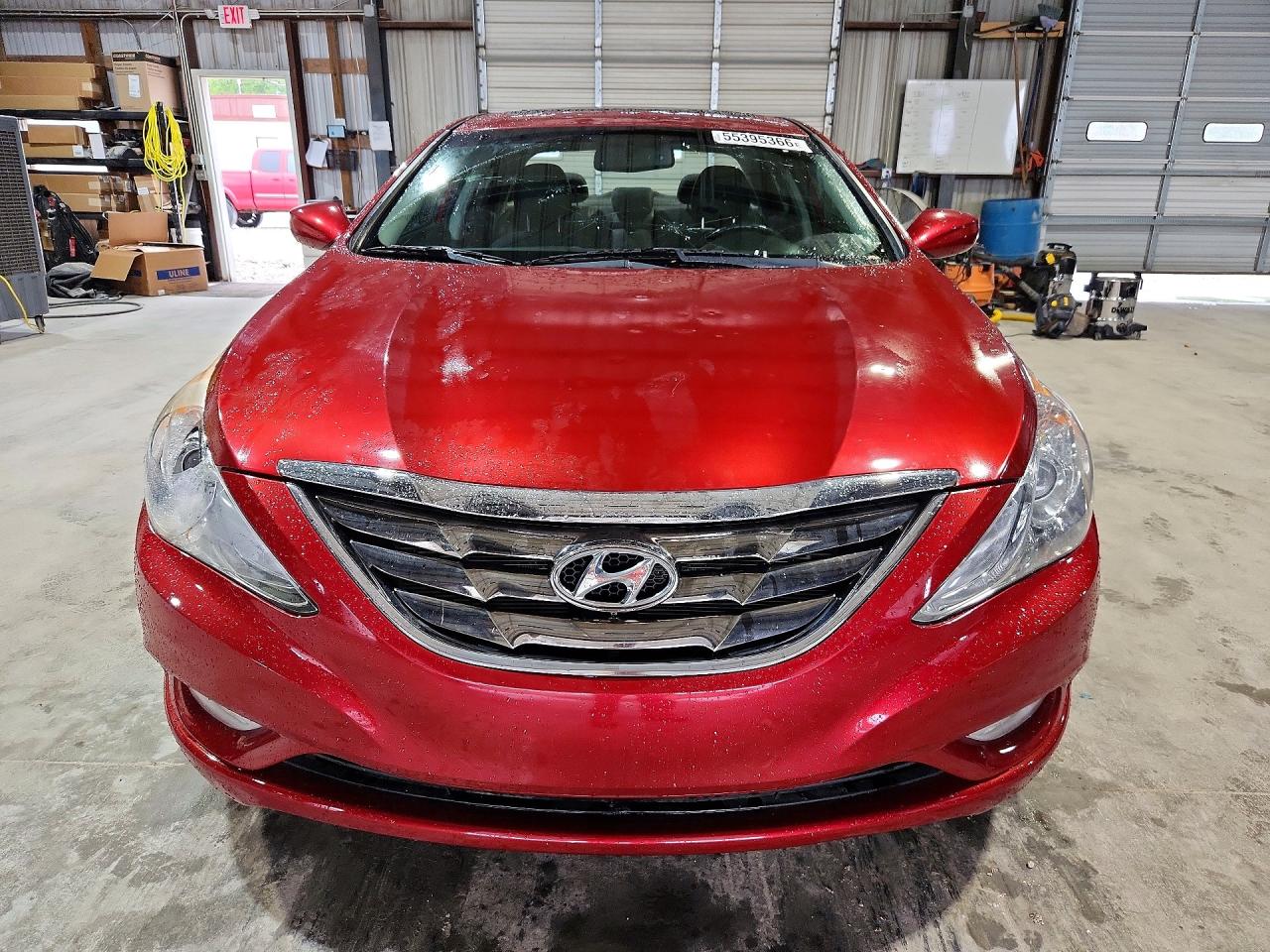 2013 Hyundai Sonata Se Burgundy vin: 5NPEC4AC3DH703520