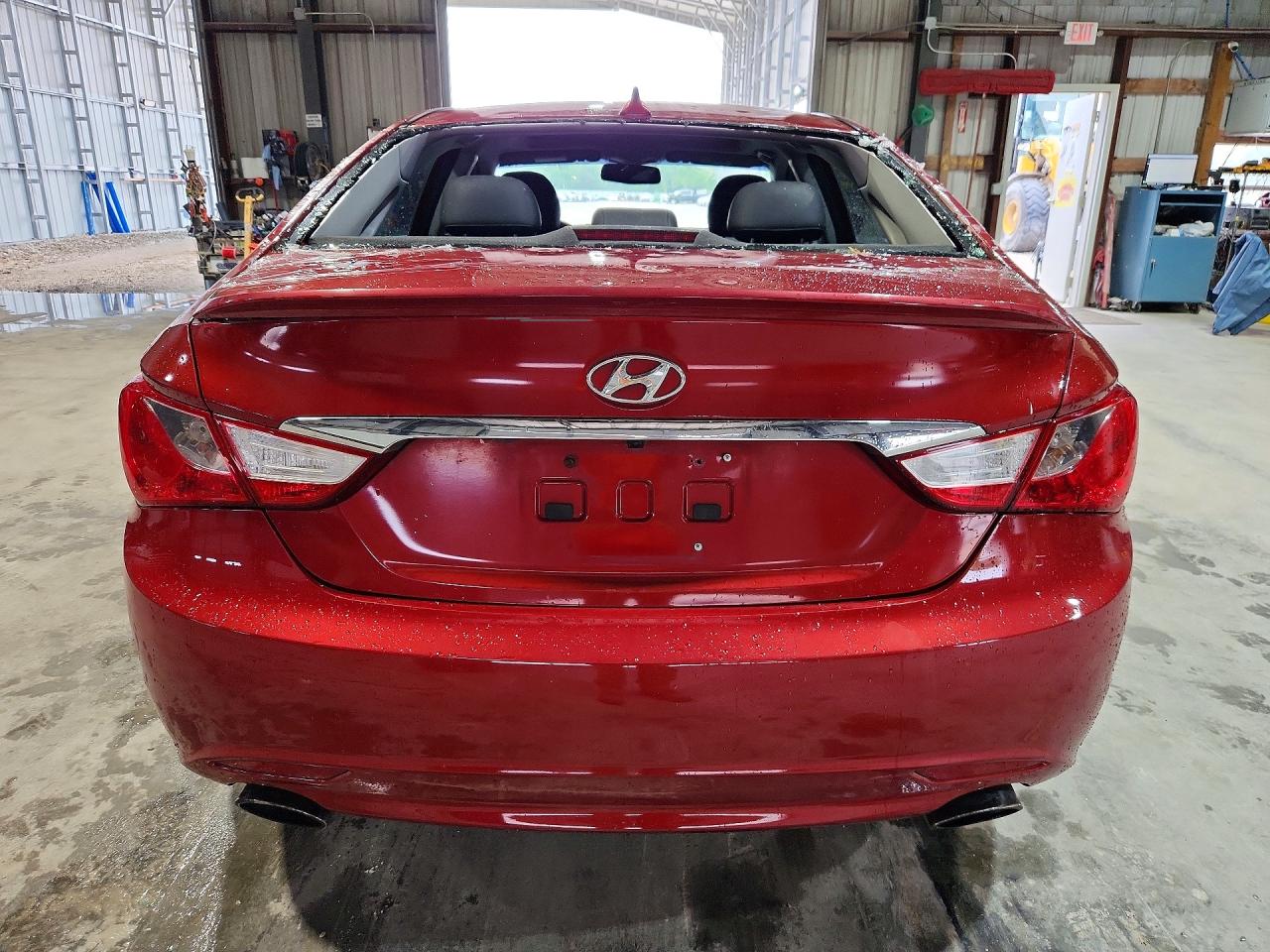 2013 Hyundai Sonata Se Burgundy vin: 5NPEC4AC3DH703520
