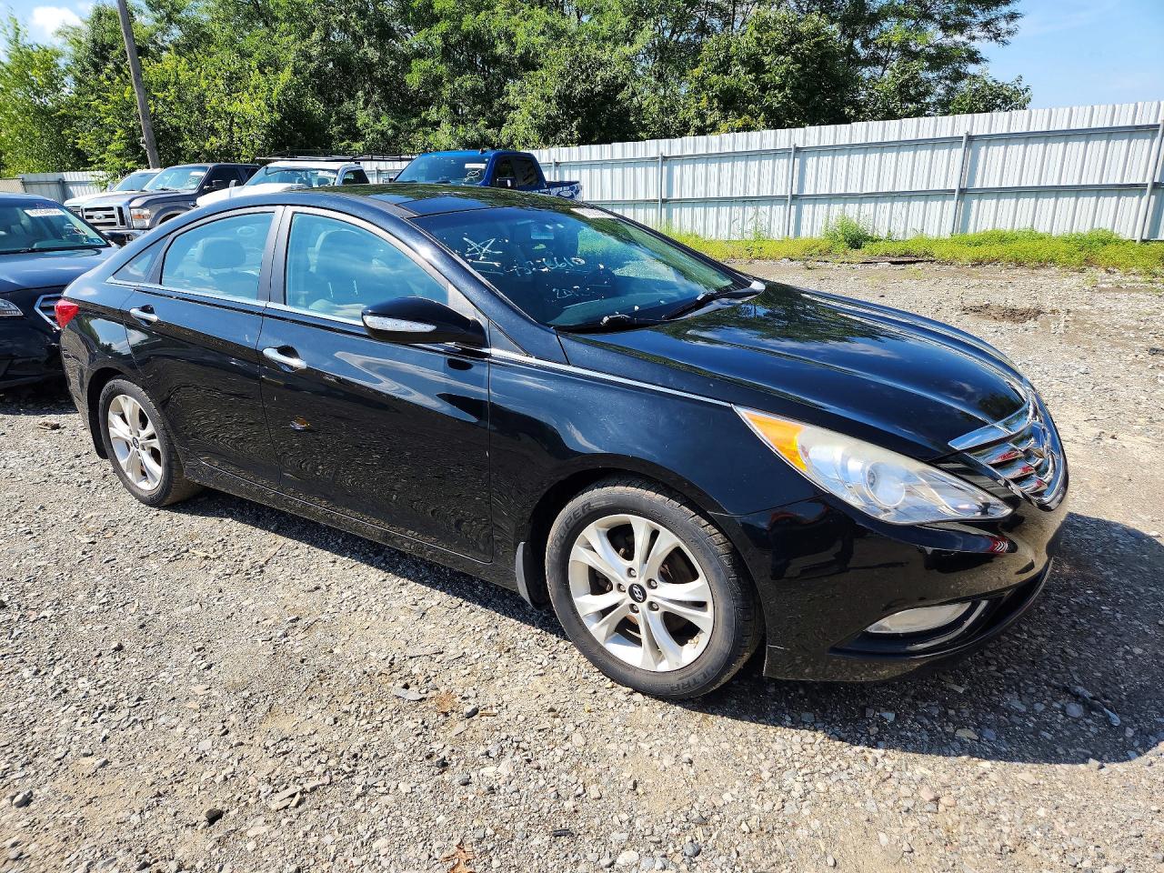 2013 Hyundai Sonata Limited Black vin: 5NPEC4AC3DH704313