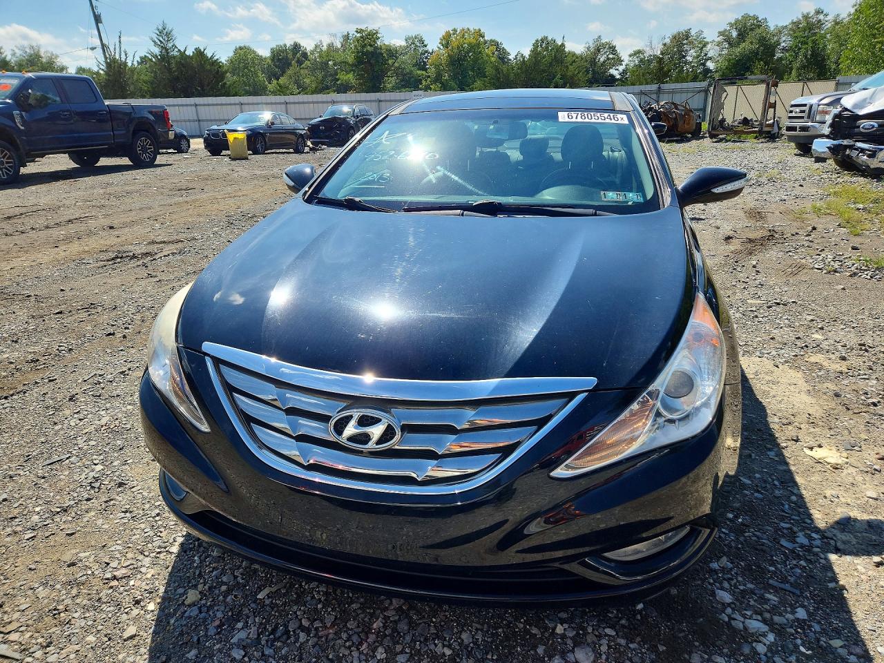 2013 Hyundai Sonata Limited Black vin: 5NPEC4AC3DH704313
