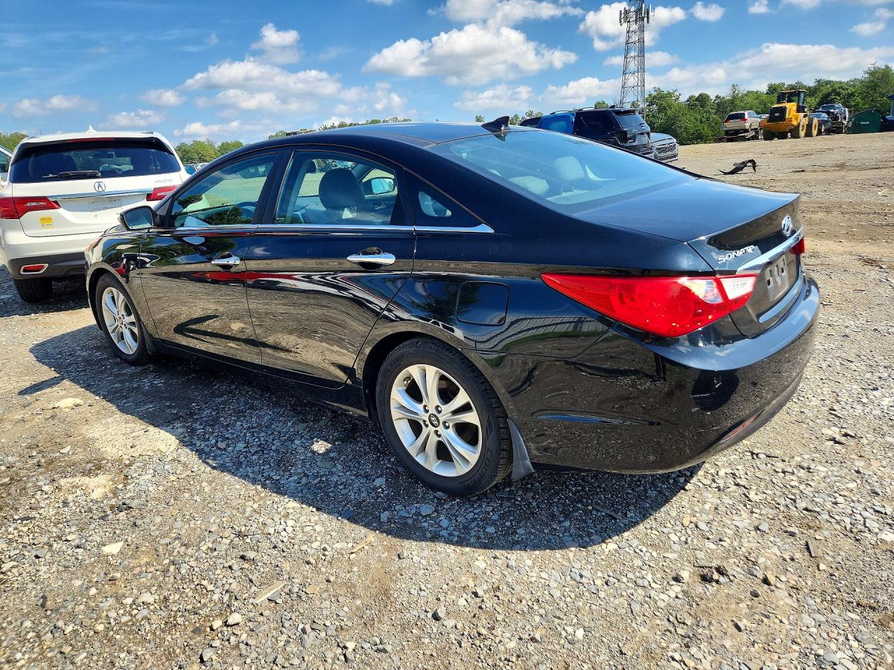 2013 Hyundai Sonata Limited Black vin: 5NPEC4AC3DH704313